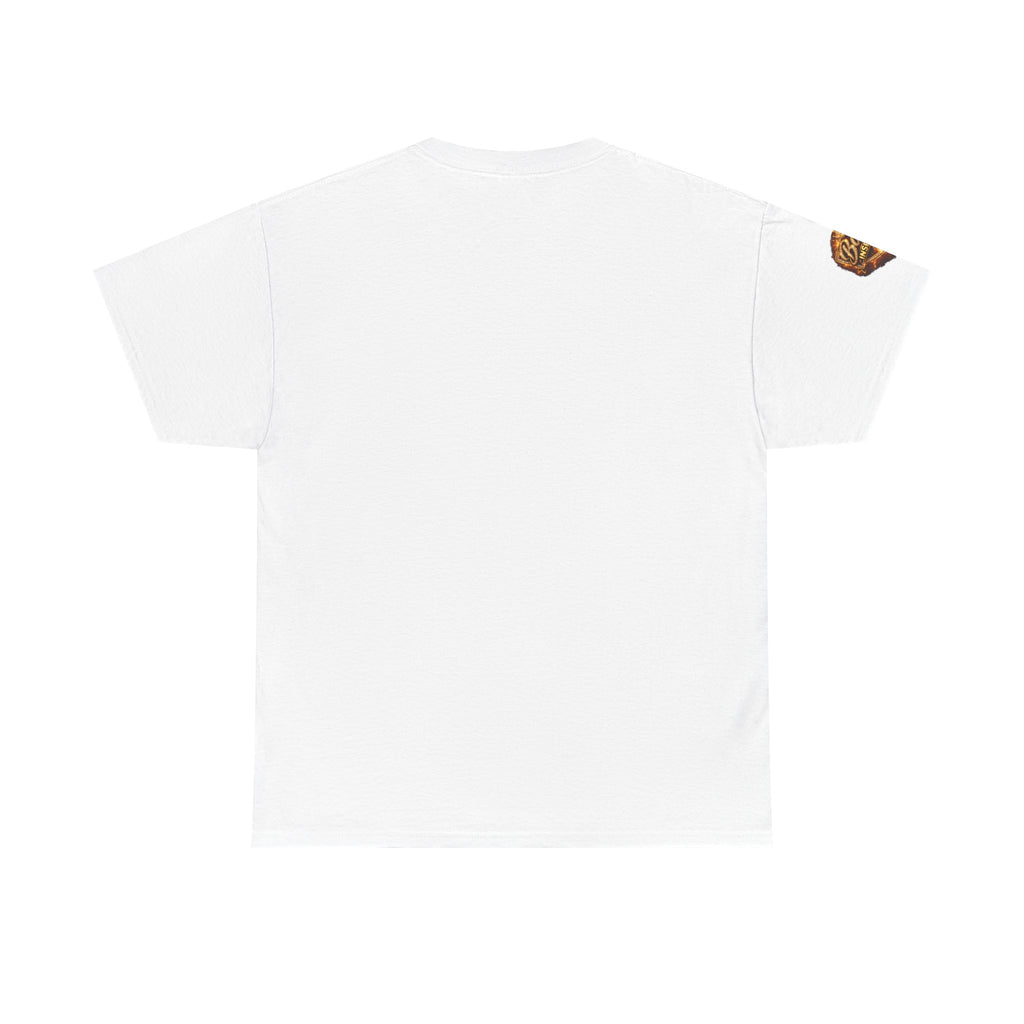 Afro Puff Woman Illustration T-Shirt | Camouflage Top Graphic Tee