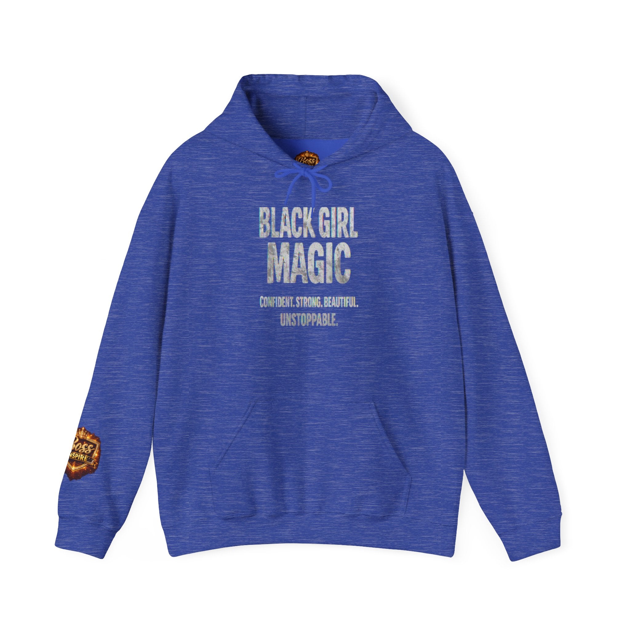 Black Girl Magic text Hoodie | Empowerment Sweatshirt