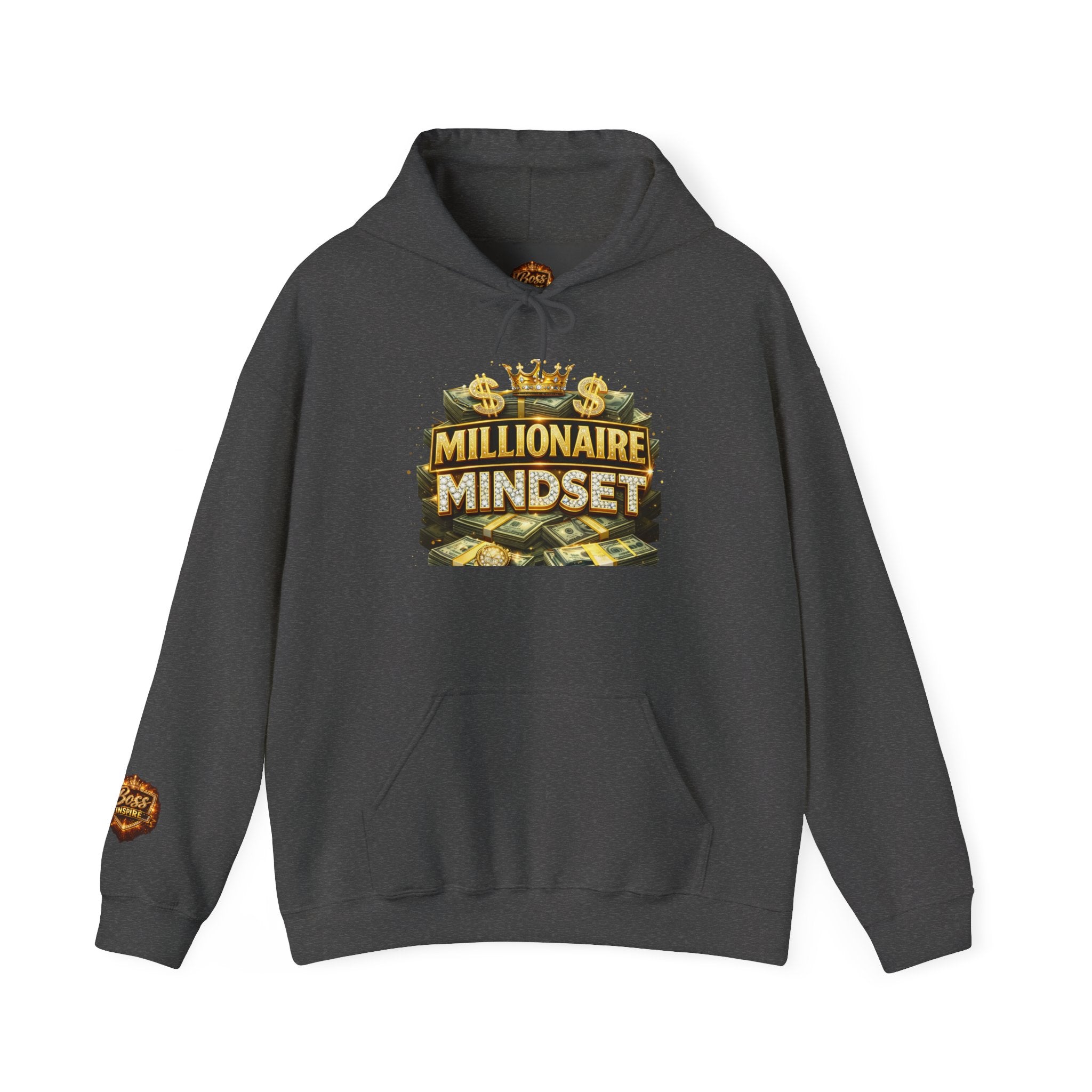 Millionaire Mindset hoodie | Money Stack Graphic Hoodie