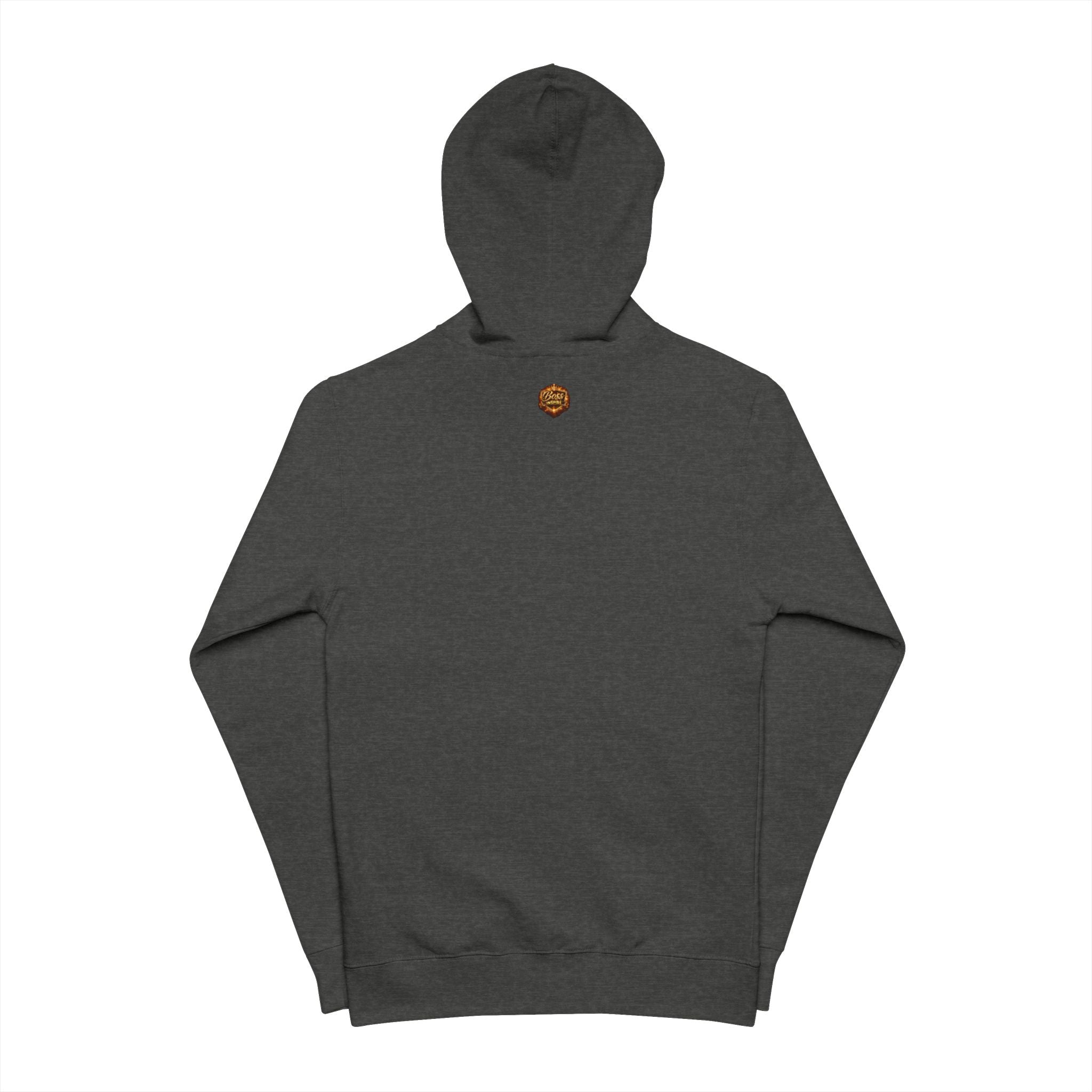 Boss Logo Hoodie | Zip Up Fleece Hoodie