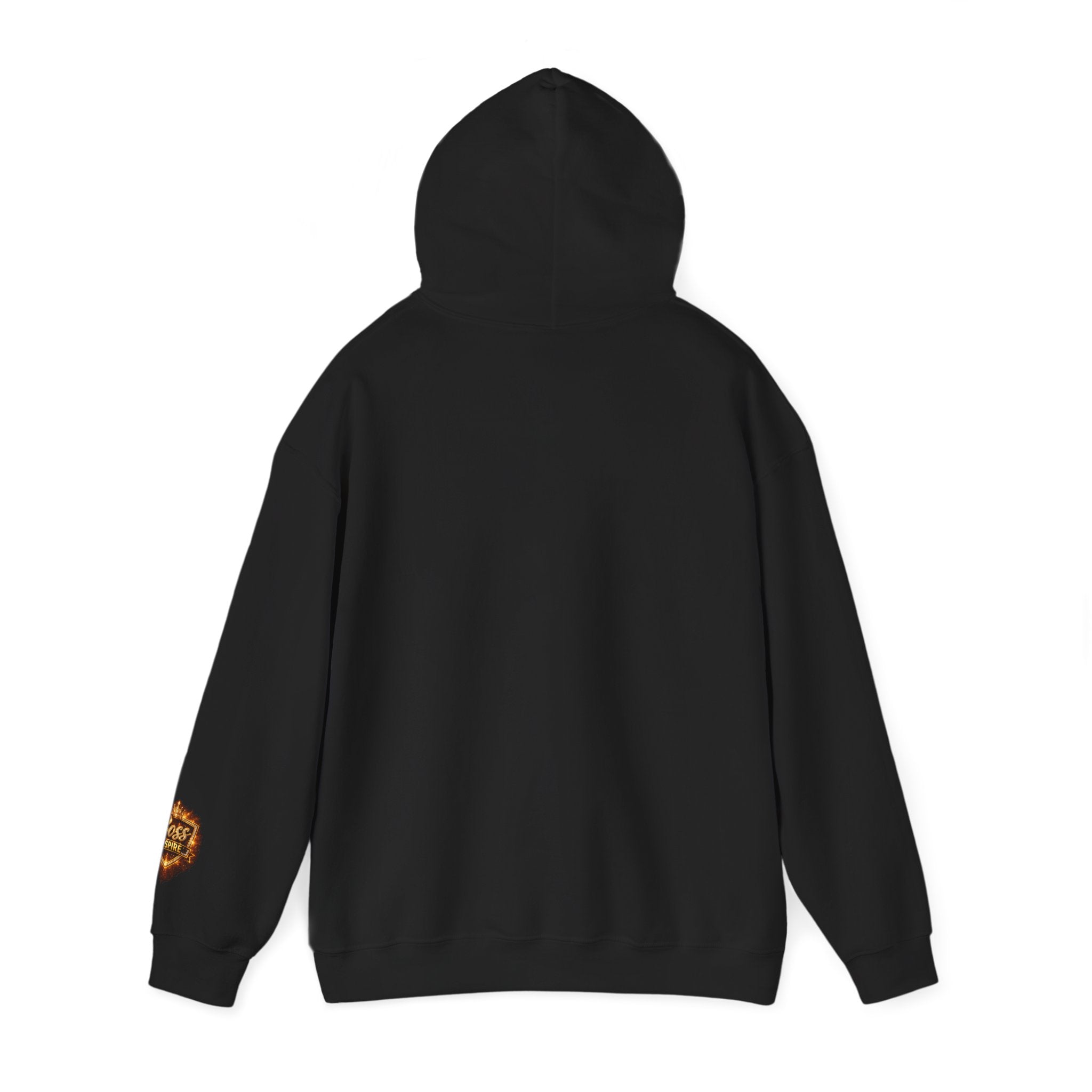 Black King Crown Sweatshirt | Hoodie with 'Lead. Hustle. Win.'