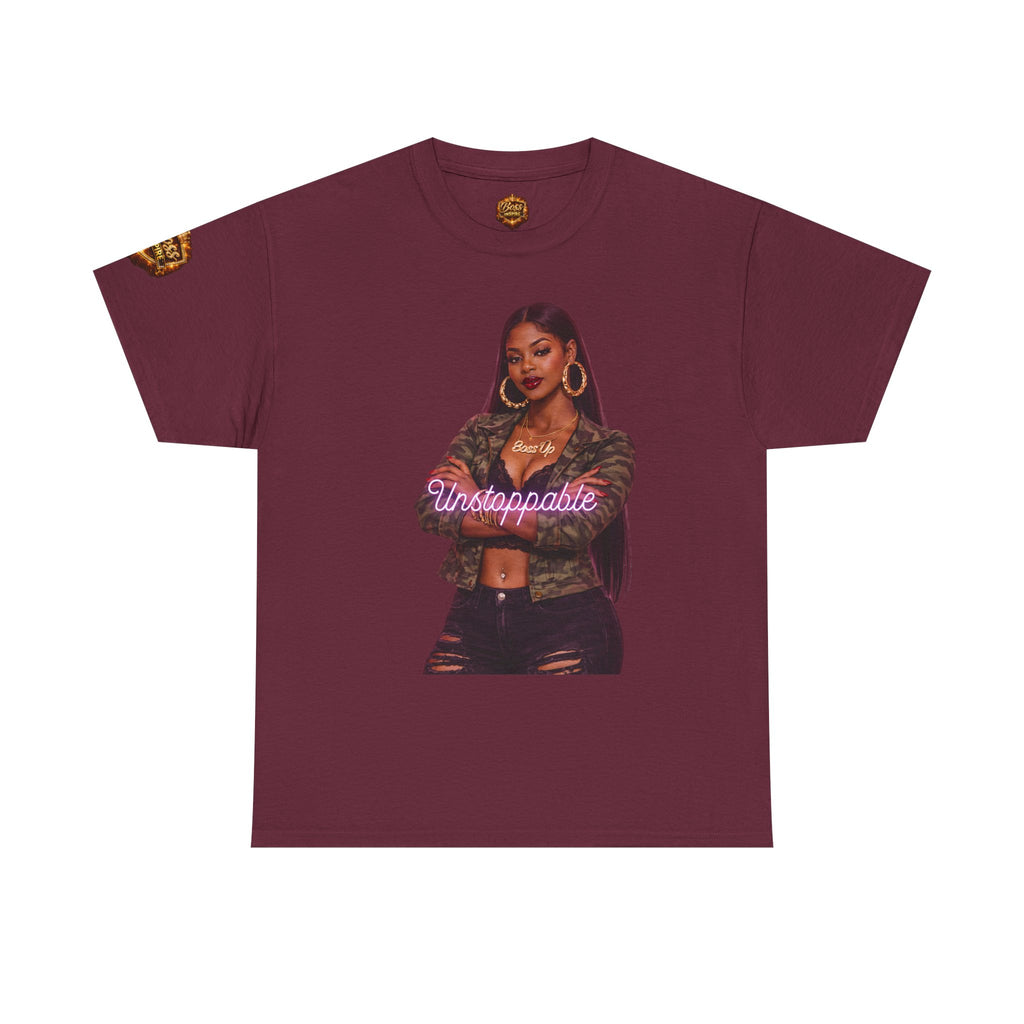 Unstoppable Graphic Tee — Motivational 'Unstoppable' Shirt