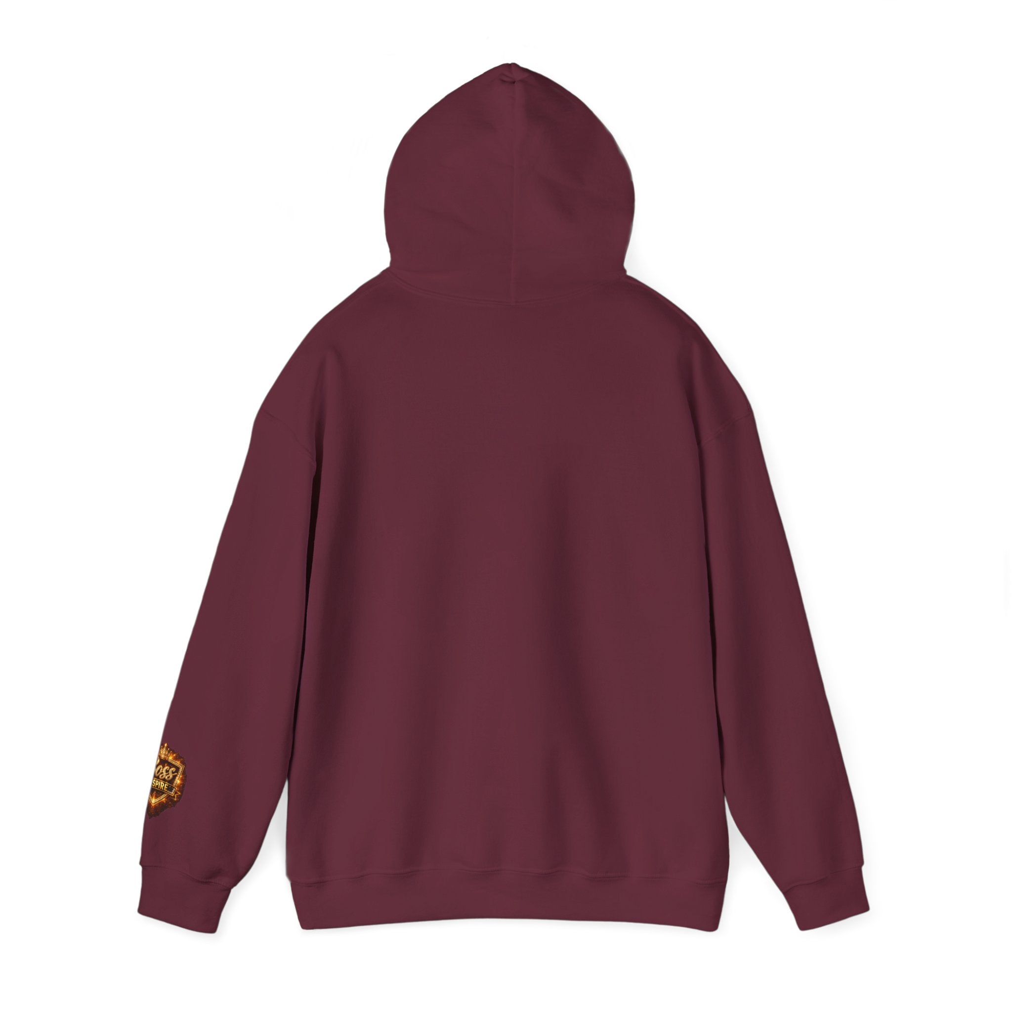 A Black Man With A Plan Hoodie | White Pullover Sweatshirt