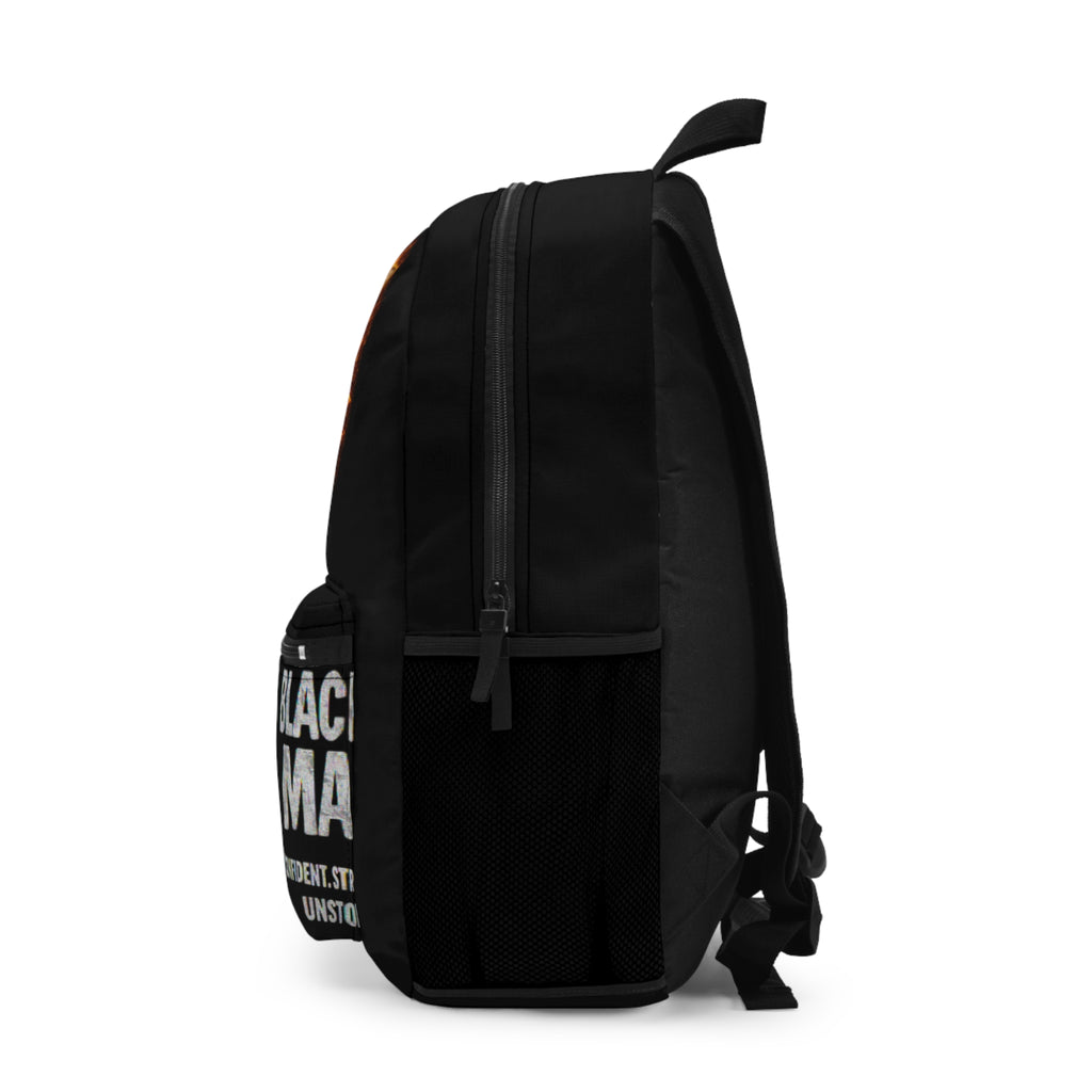 Black Girl Magic Backpack | Empowerment Text Print
