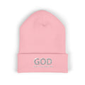 GOD Logo Embroidered Beanie | Classic Cuffed Beanie