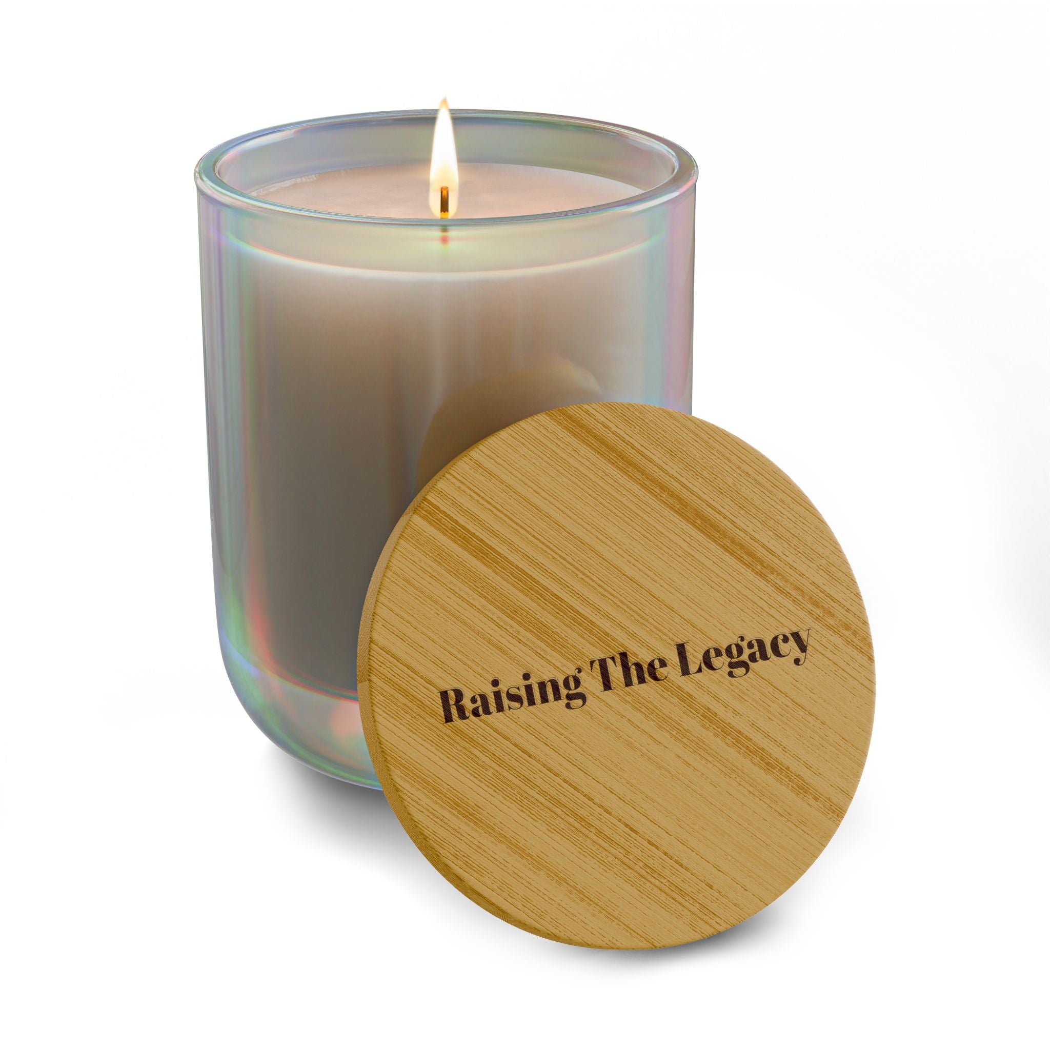 Raising The Legacy Scented  Candle — 14oz Engraved Signature Candle