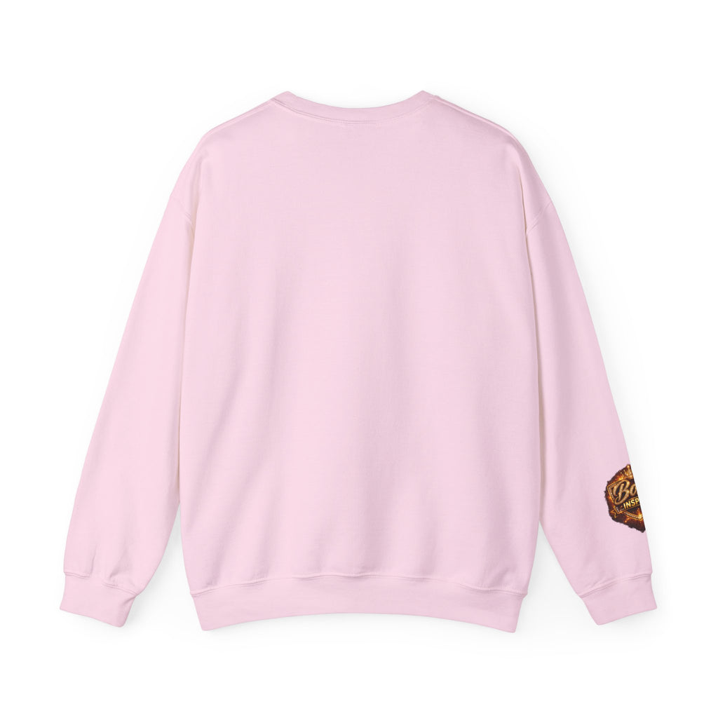 Confident Woman Illustration Crewneck Sweatshirt | Urban Fashion Graphic
