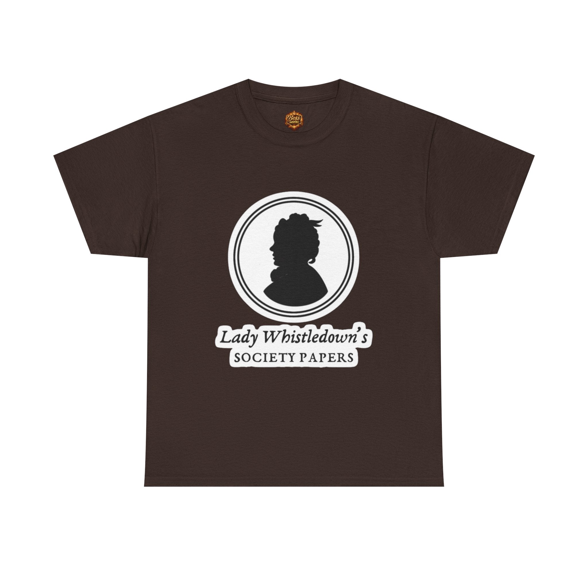 Lady Whistledown's Society Papers Tee — Regency Silhouette Literary Graphic T-Shirt