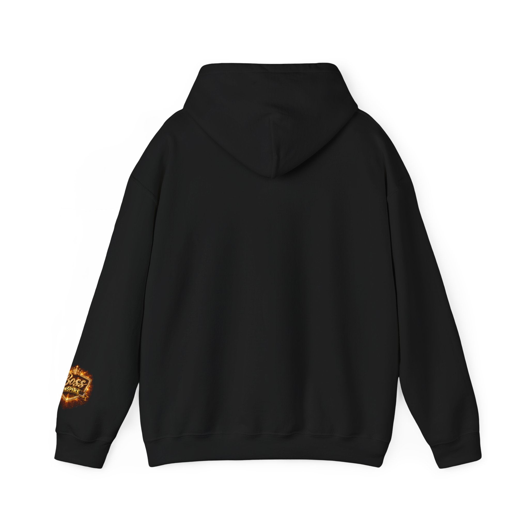 Black King Crown Sweatshirt | Hoodie with 'Lead. Hustle. Win.'