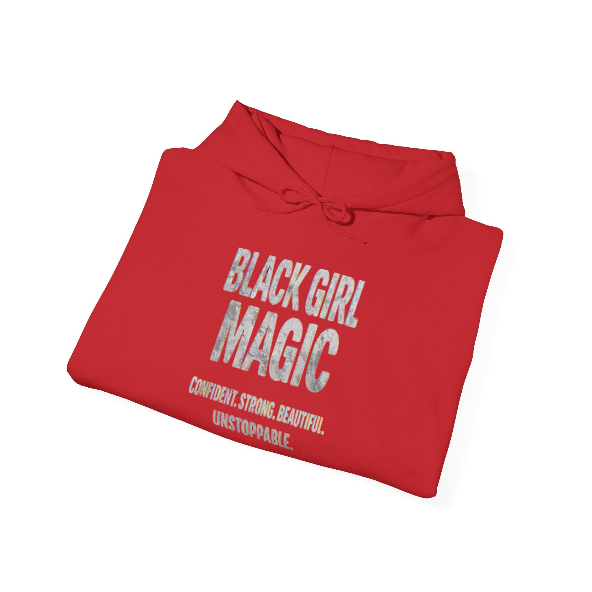 Black Girl Magic text Hoodie | Empowerment Sweatshirt