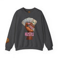 Hustle Fist with Cash sweatshirt | Money Hand Graphic Crewneck
