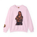 Confident Woman Illustration Crewneck Sweatshirt | Urban Fashion Graphic