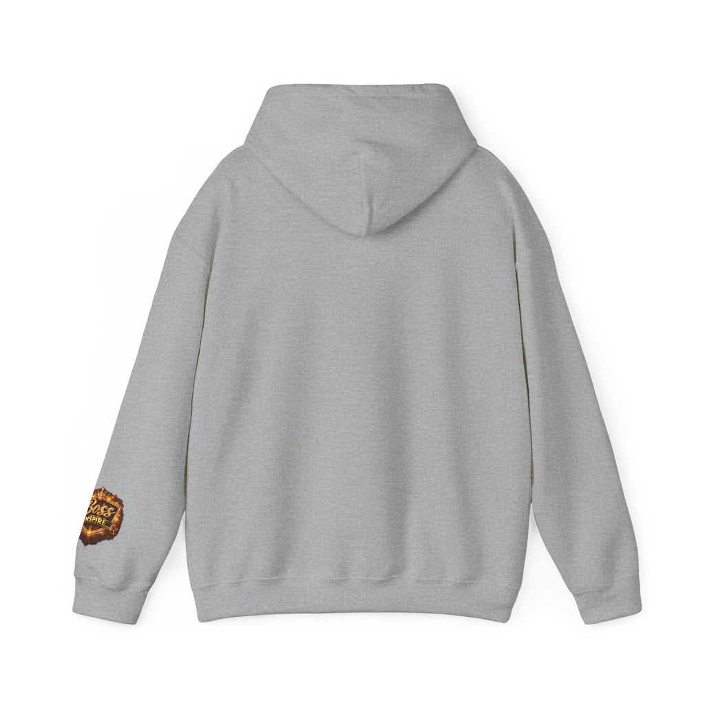A Black Man With A Plan Hoodie | White Pullover Sweatshirt