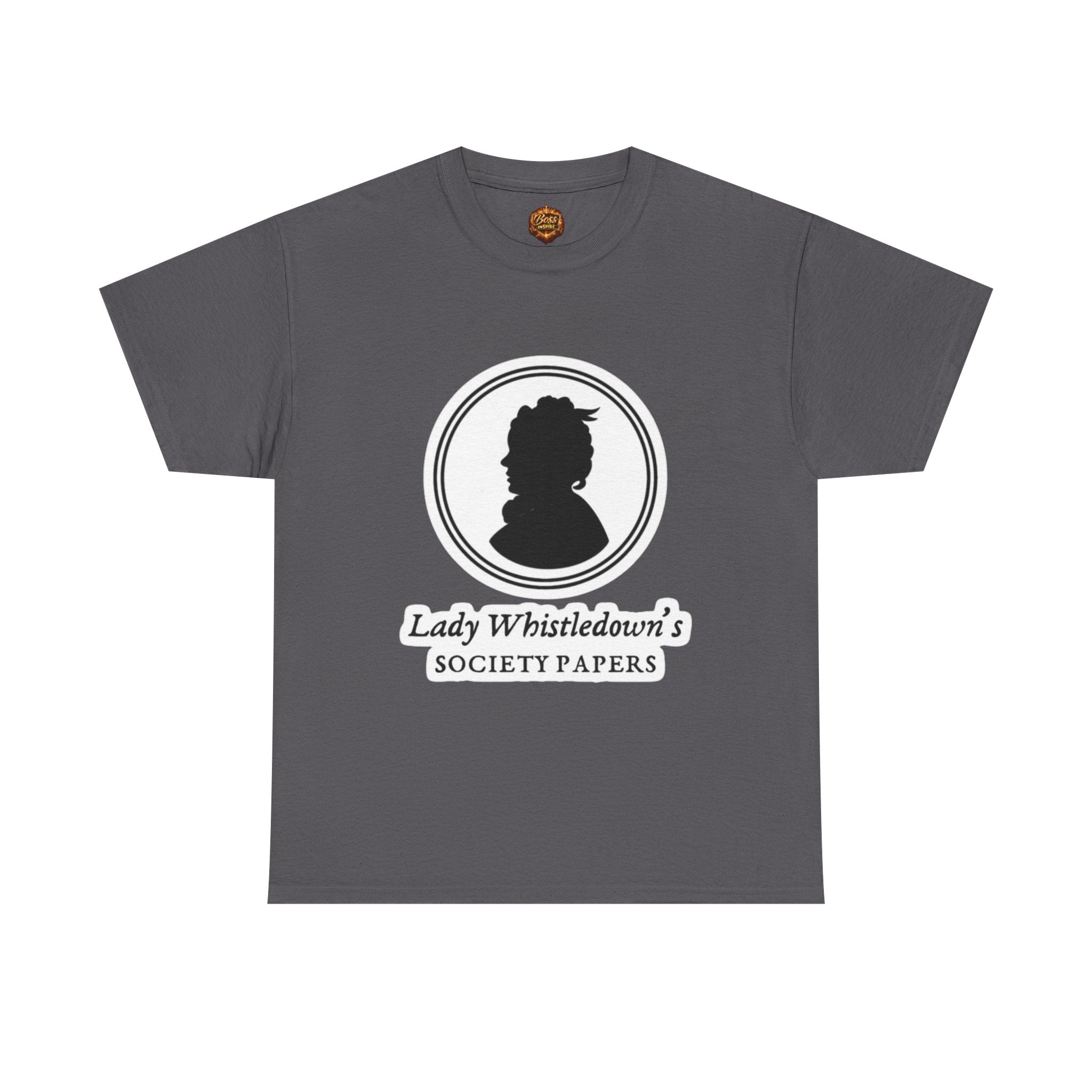 Lady Whistledown's Society Papers Tee — Regency Silhouette Literary Graphic T-Shirt