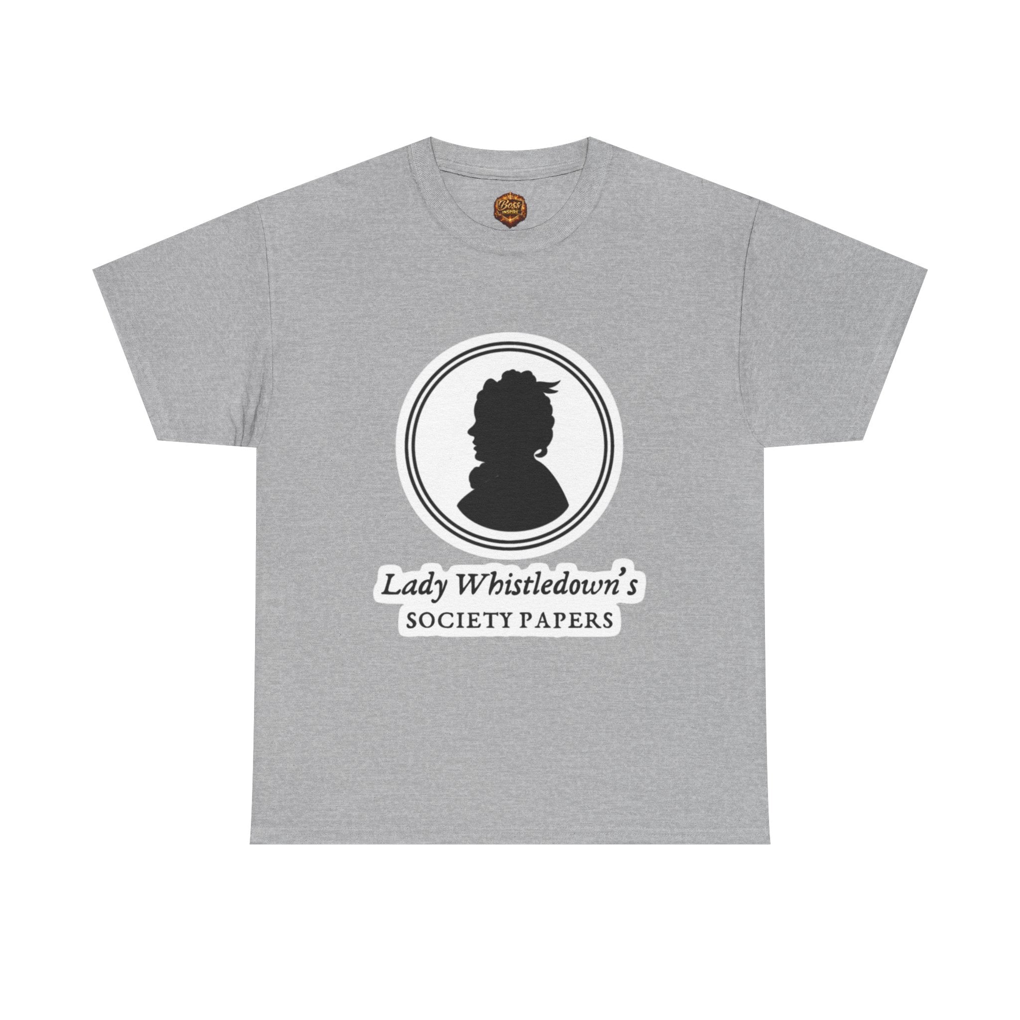 Lady Whistledown's Society Papers Tee — Regency Silhouette Literary Graphic T-Shirt