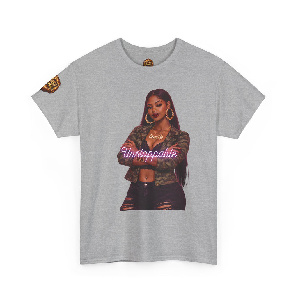 Unstoppable Graphic Tee — Motivational 'Unstoppable' Shirt