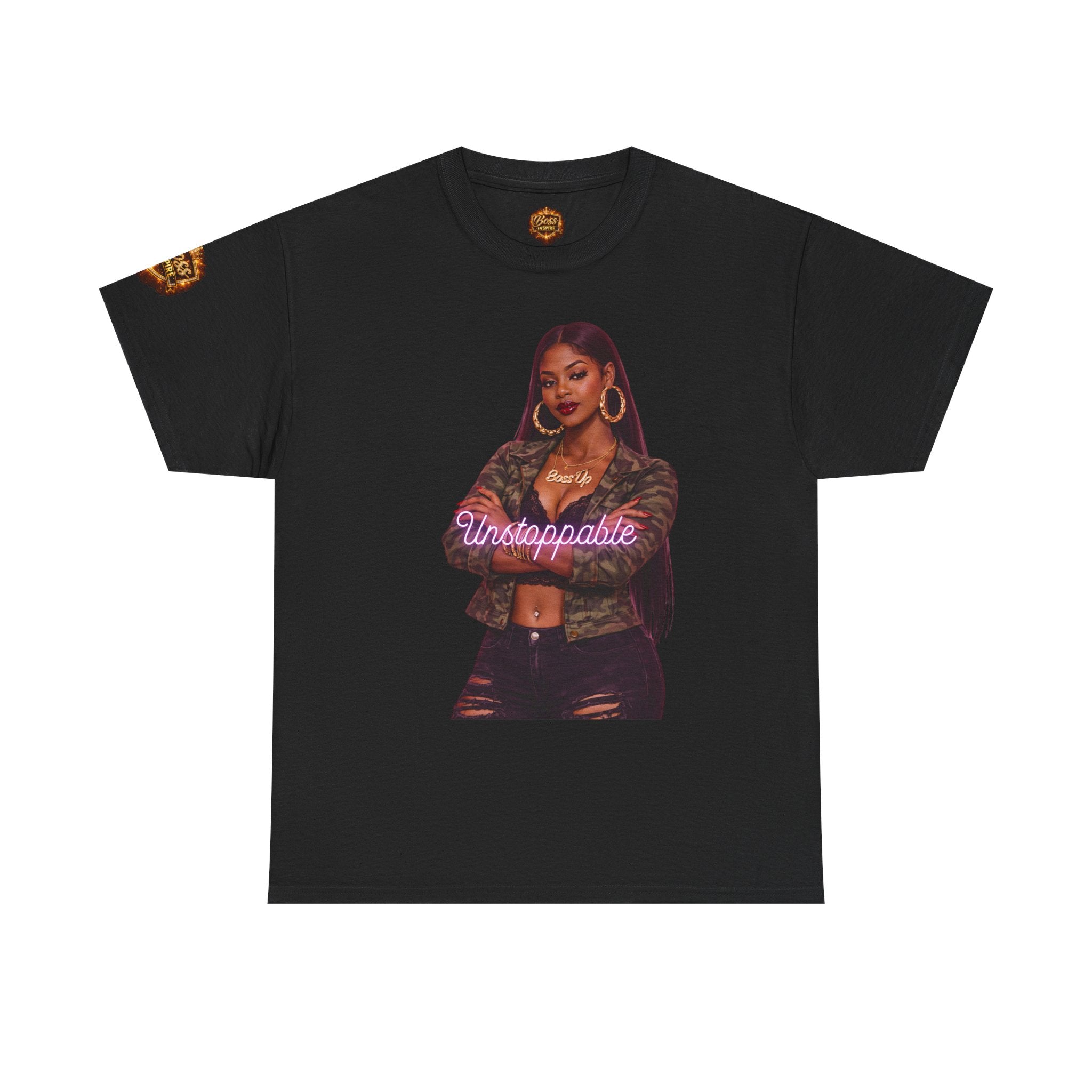 Unstoppable Graphic Tee — Motivational 'Unstoppable' Shirt