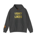 Legacy Over Likes Hoodie — "Legacy Over Likes" Motivational White Pullover