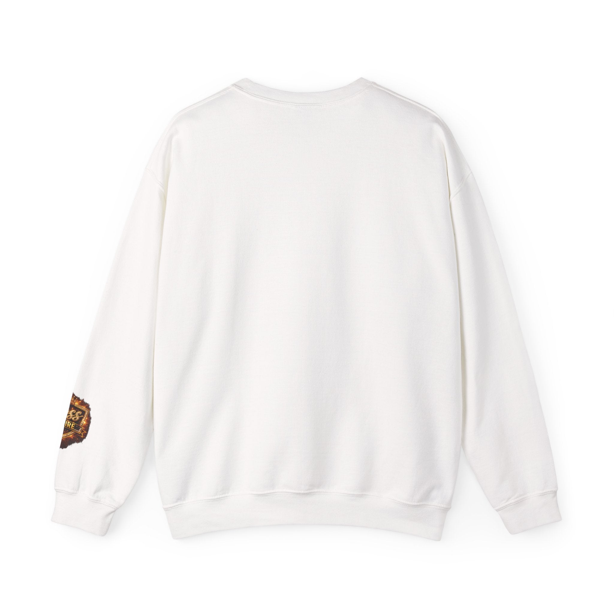 King Hustle Inspire Prayer Pose Sweatshirt | Motivational Urban Portrait