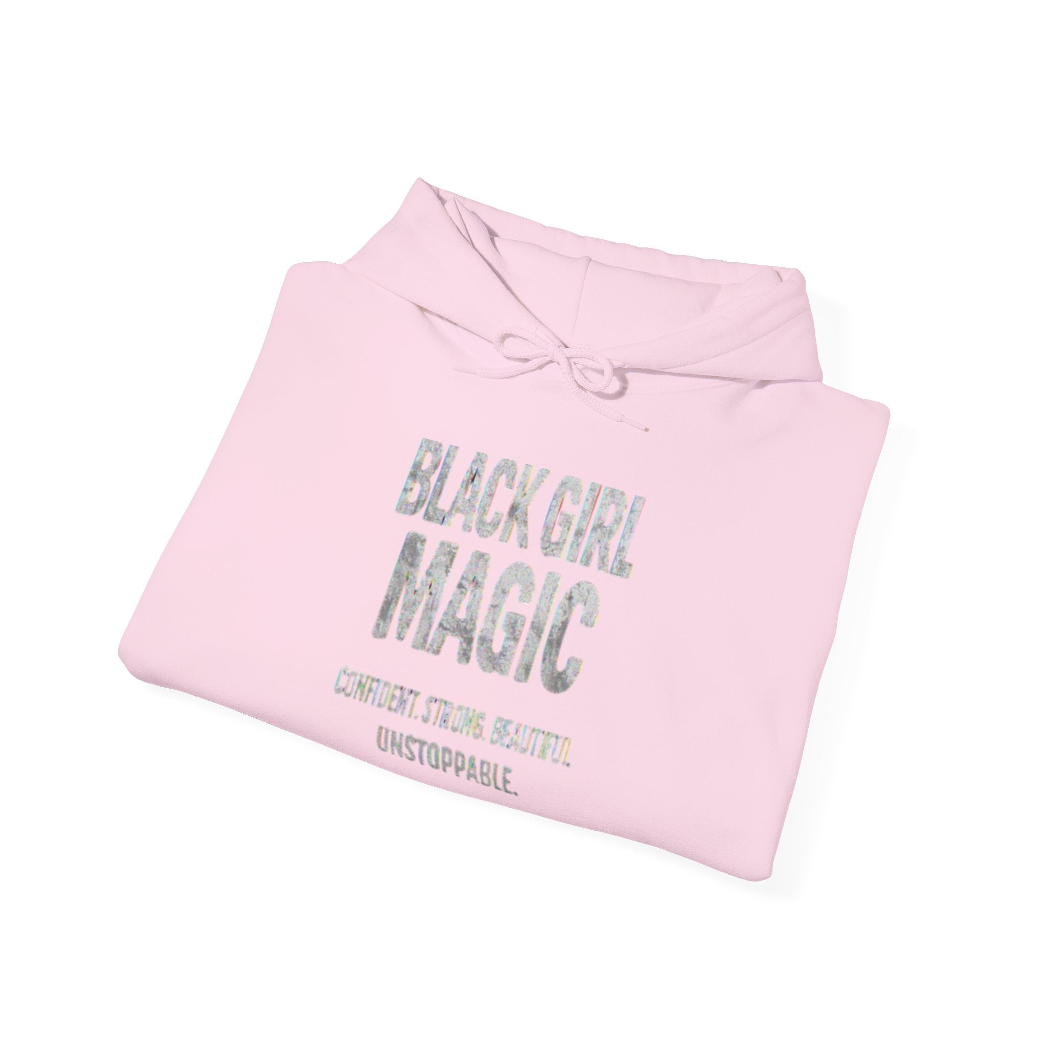 Black Girl Magic text Hoodie | Empowerment Sweatshirt