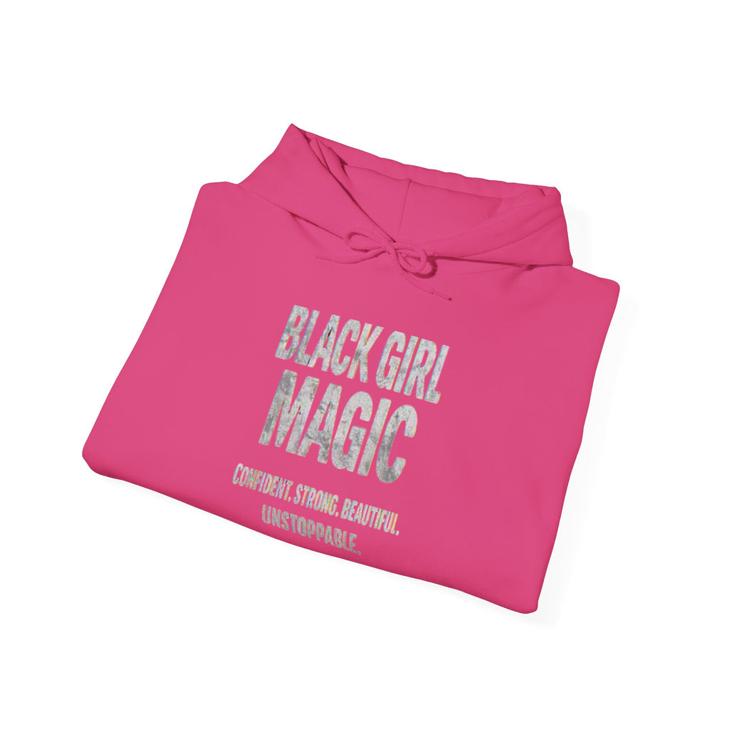 Black Girl Magic text Hoodie | Empowerment Sweatshirt
