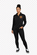 Coffee Badge Quarter-Zip Pullover | Espresso Roast Logo