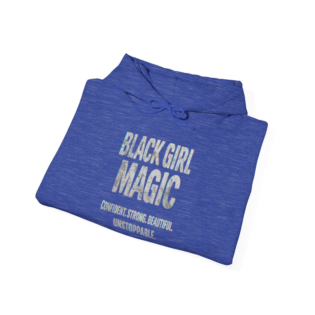 Black Girl Magic text Hoodie | Empowerment Sweatshirt