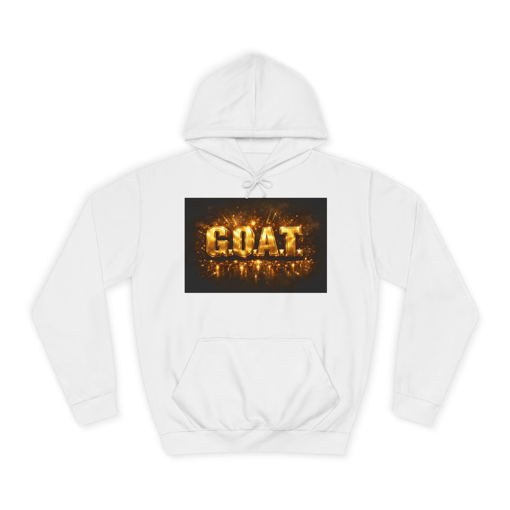 GOAT Sparkle Hoodie — Golden Sparkler Graphic Pullover