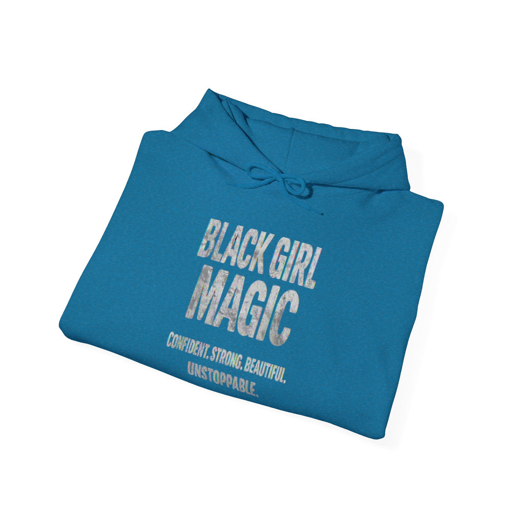 Black Girl Magic text Hoodie | Empowerment Sweatshirt