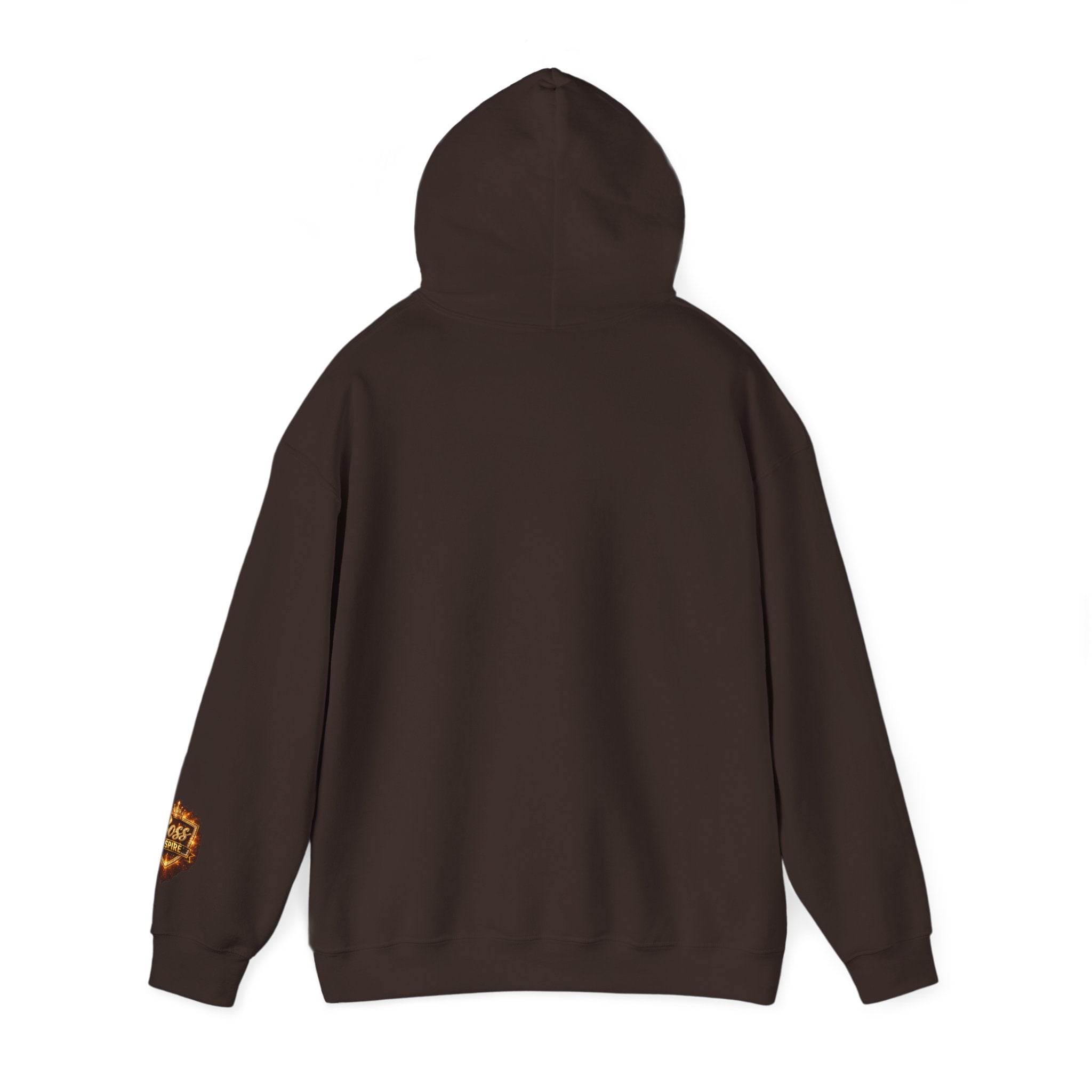 Black King Crown Sweatshirt | Hoodie with 'Lead. Hustle. Win.'