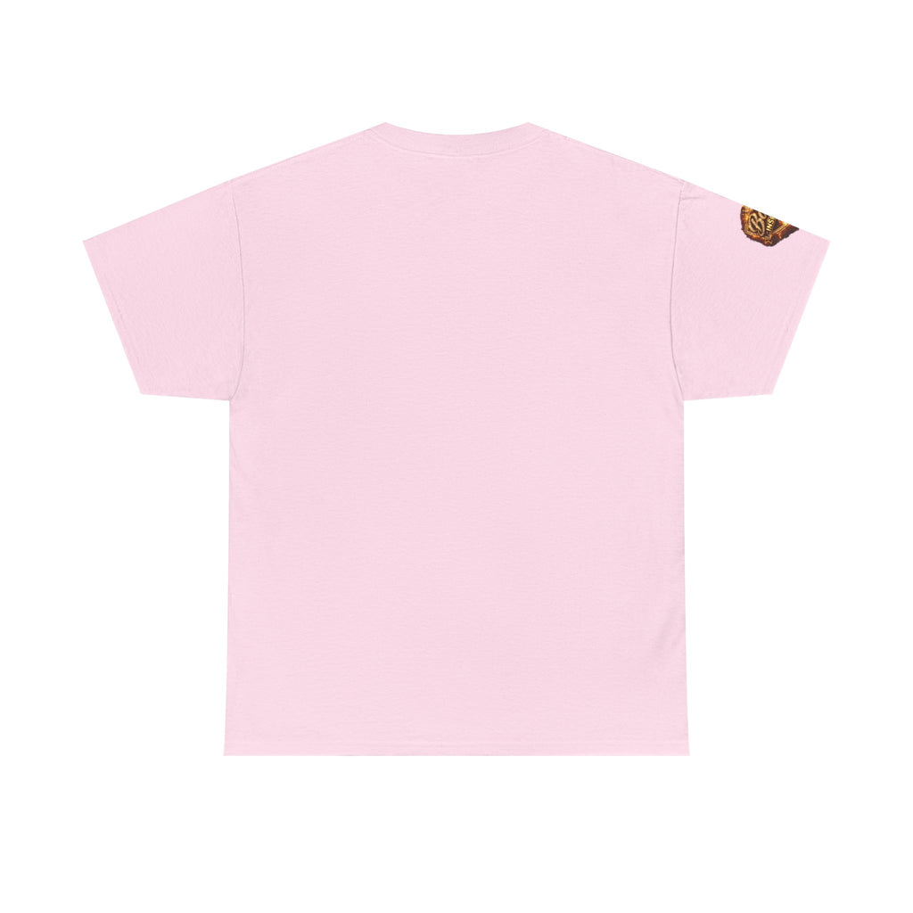 Afro Puff Woman Illustration T-Shirt | Camouflage Top Graphic Tee