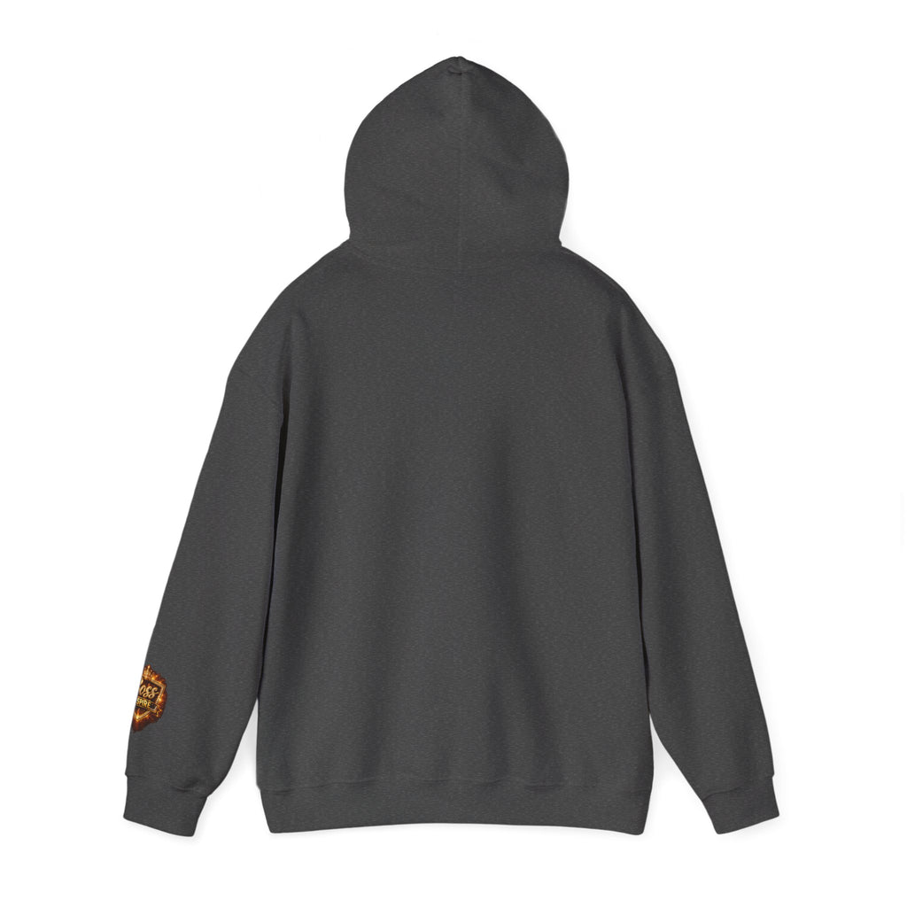 Black King Crown Sweatshirt | Hoodie with 'Lead. Hustle. Win.'