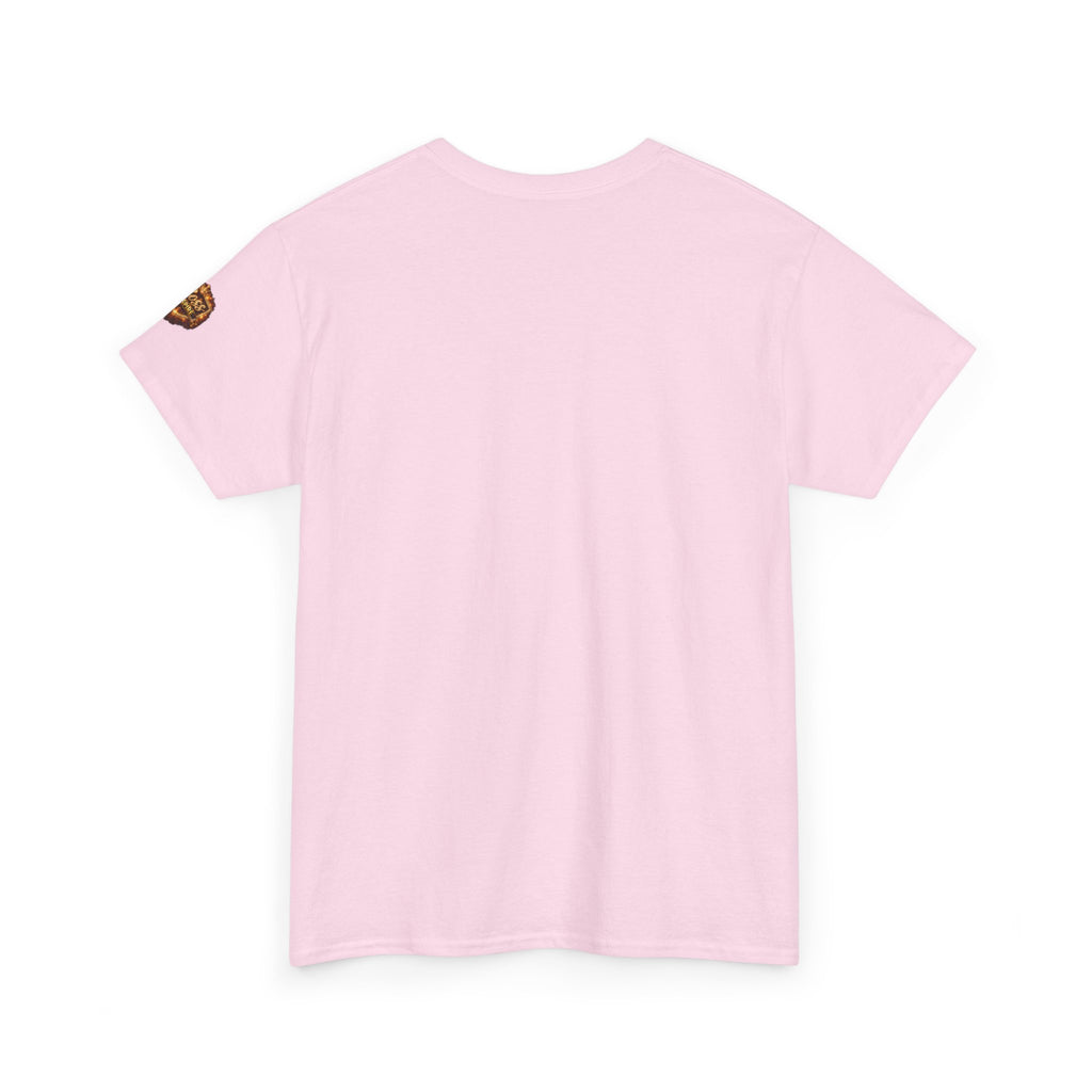 Let Me Tell You Something tee | Woman with arms crossed, retro script design
