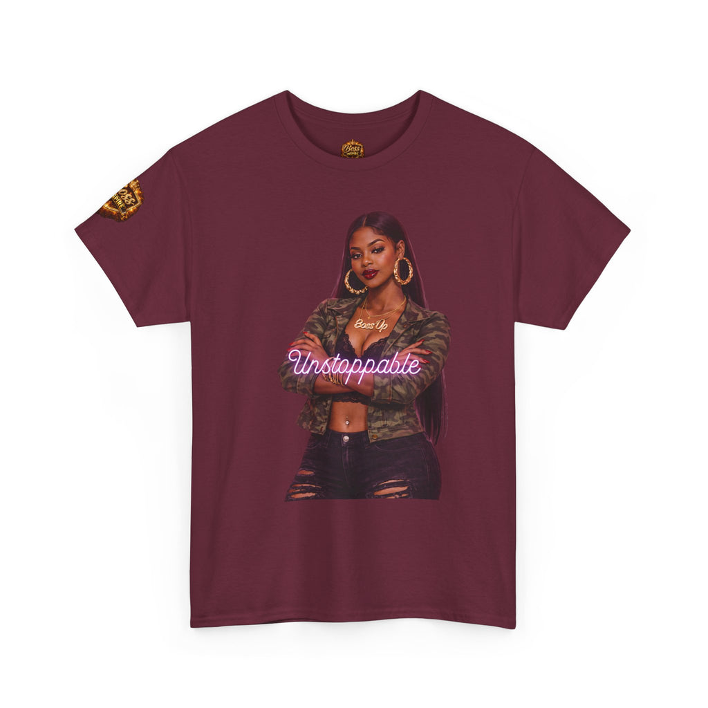 Unstoppable Graphic Tee — Motivational 'Unstoppable' Shirt