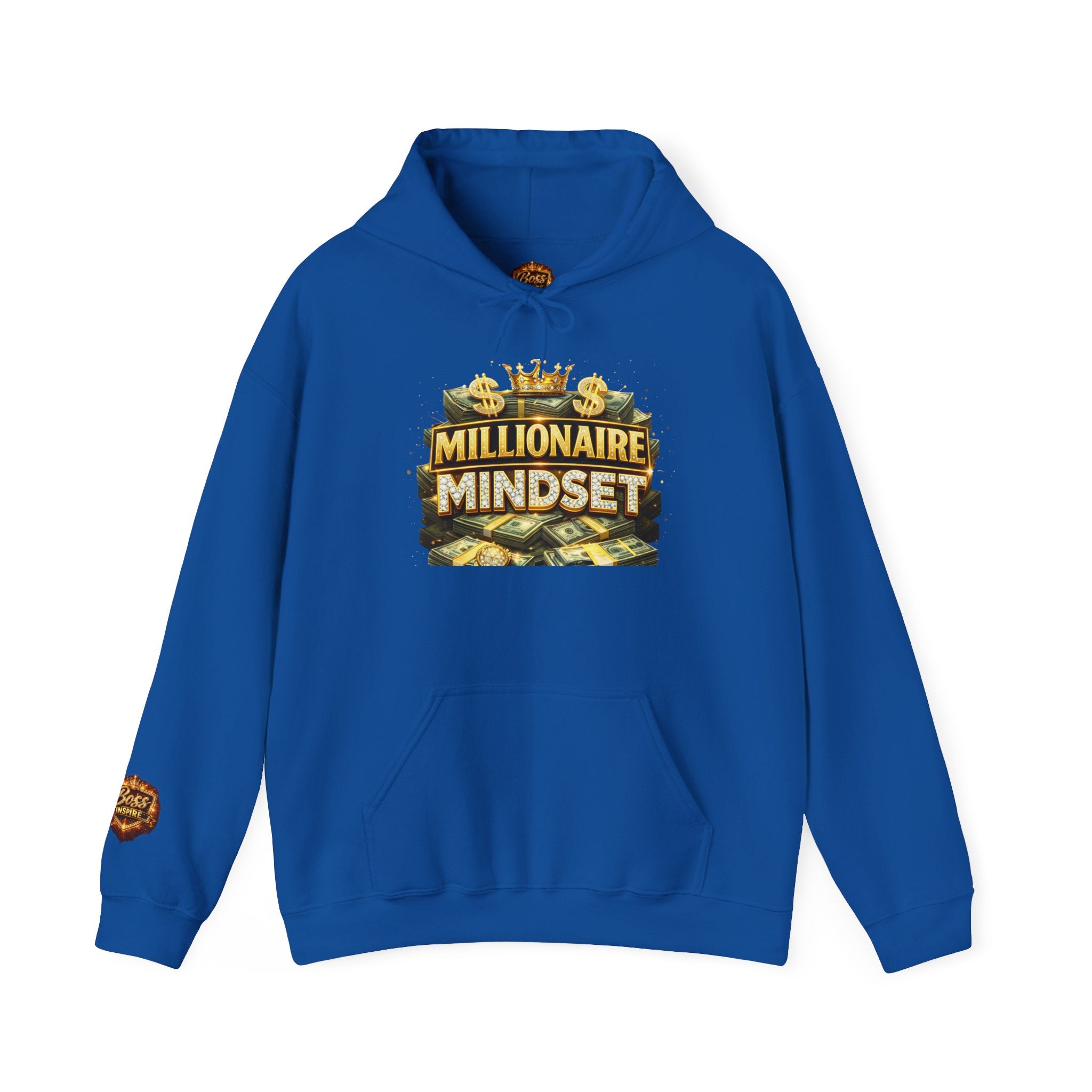 Millionaire Mindset hoodie | Money Stack Graphic Hoodie