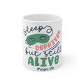 Sleep Deprived But Still Alive Mug - #MomLife Coffee Cup (11oz)