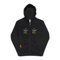 Faith Over Fear Hoodie | Religious Cross Typography Zip-Up