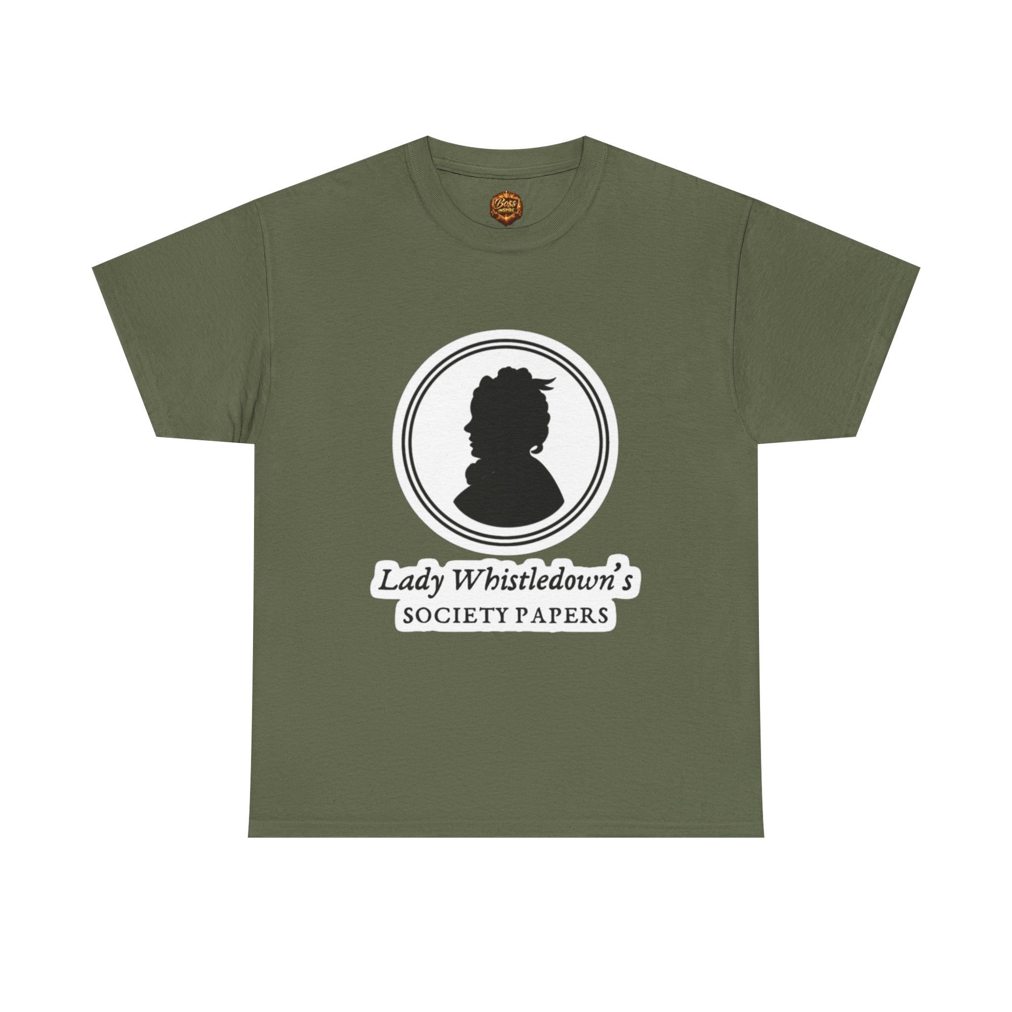 Lady Whistledown's Society Papers Tee — Regency Silhouette Literary Graphic T-Shirt