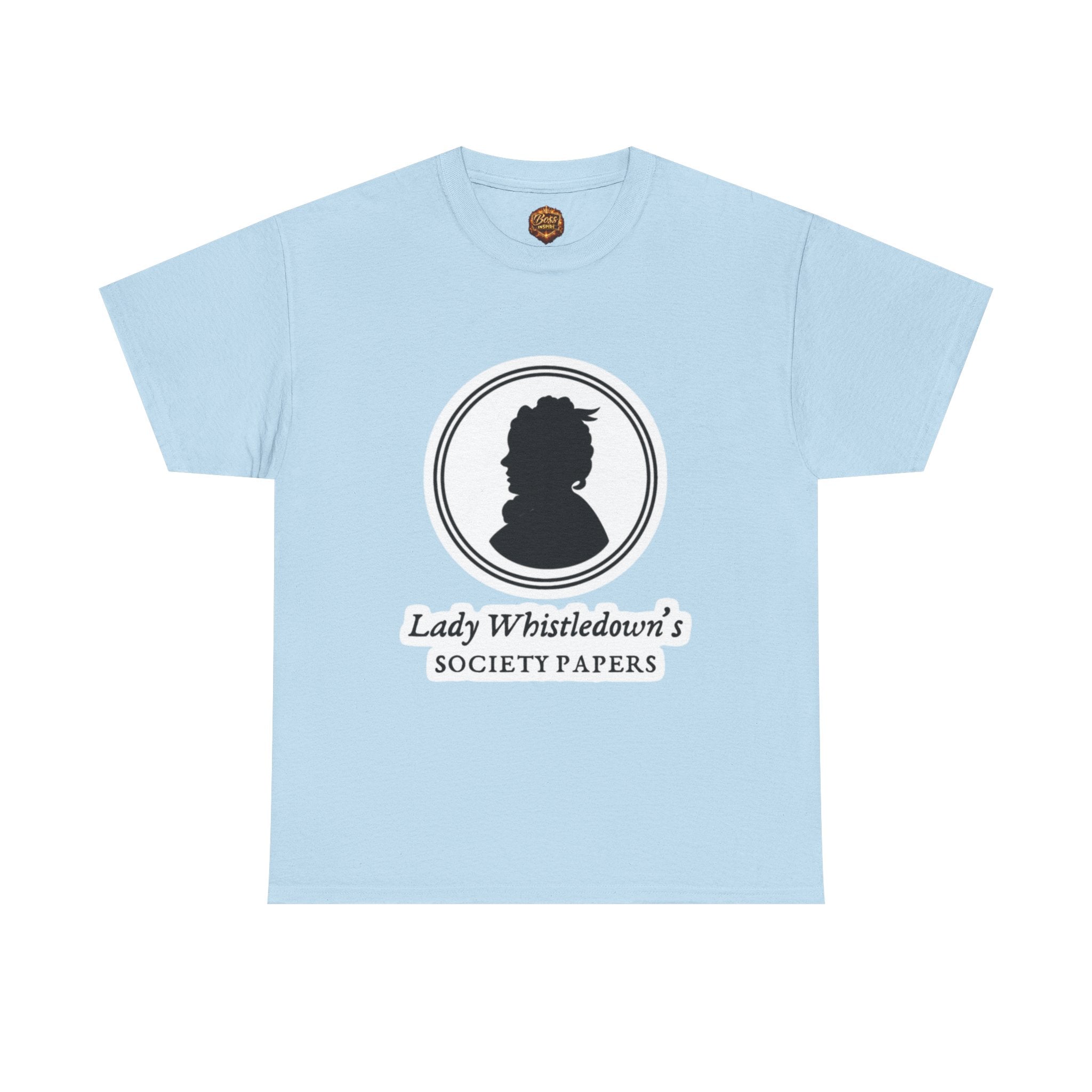 Lady Whistledown's Society Papers Tee — Regency Silhouette Literary Graphic T-Shirt
