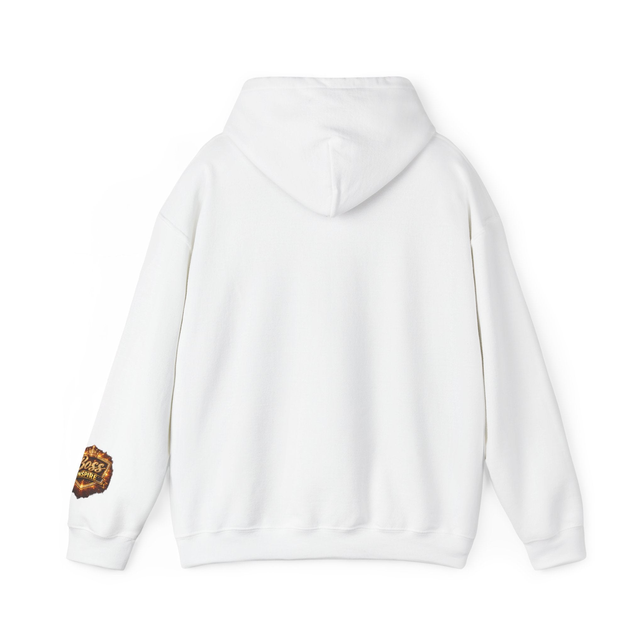 A Black Man With A Plan Hoodie | White Pullover Sweatshirt
