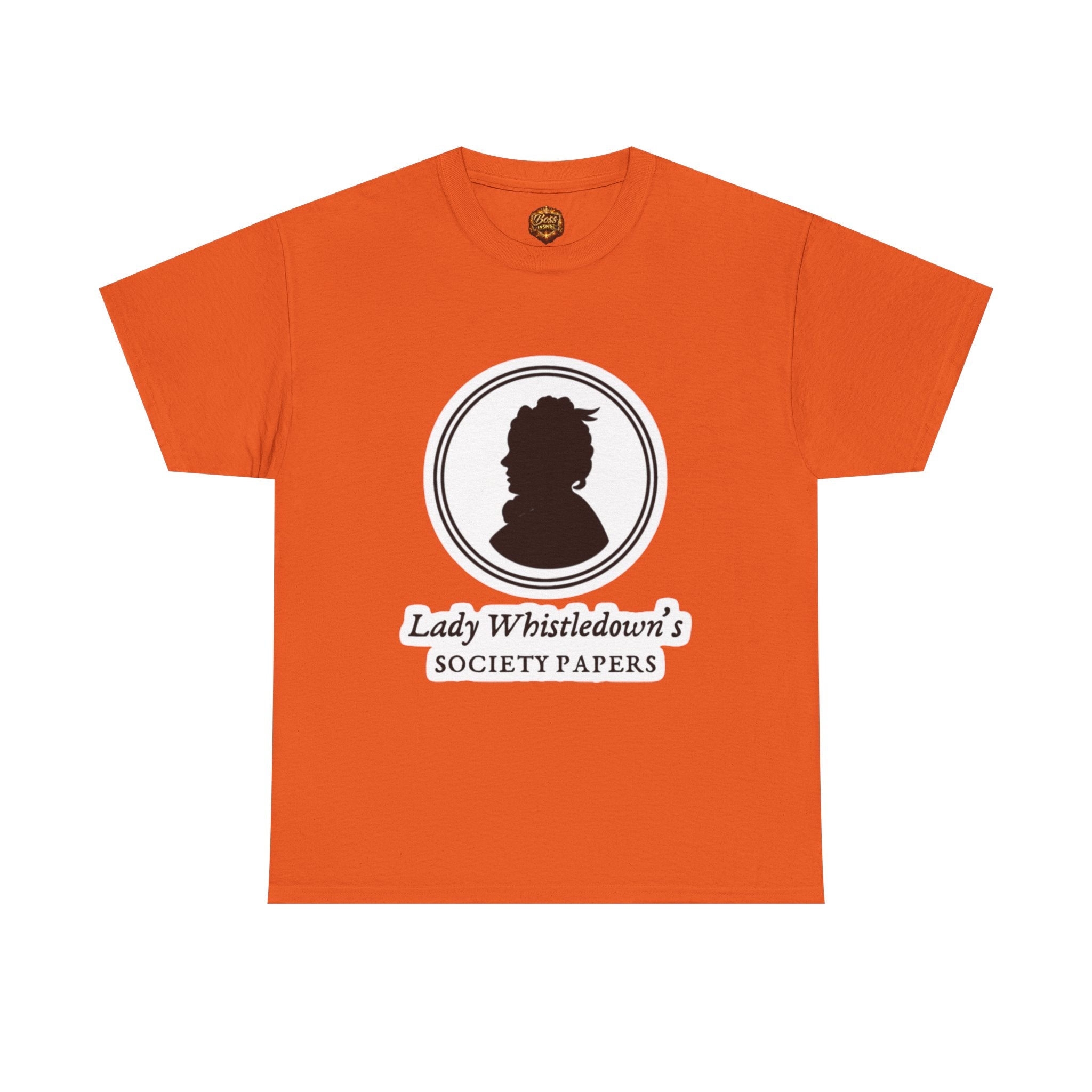 Lady Whistledown's Society Papers Tee — Regency Silhouette Literary Graphic T-Shirt