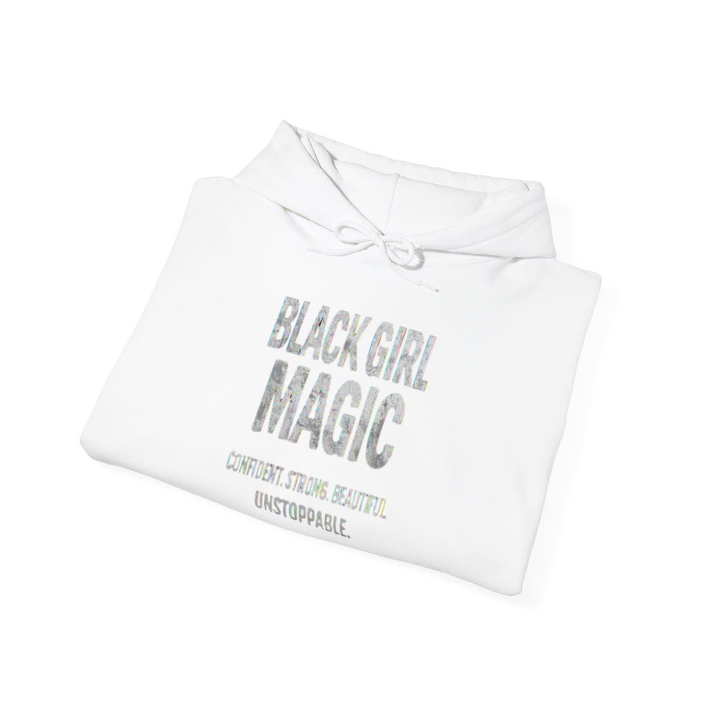 Black Girl Magic text Hoodie | Empowerment Sweatshirt