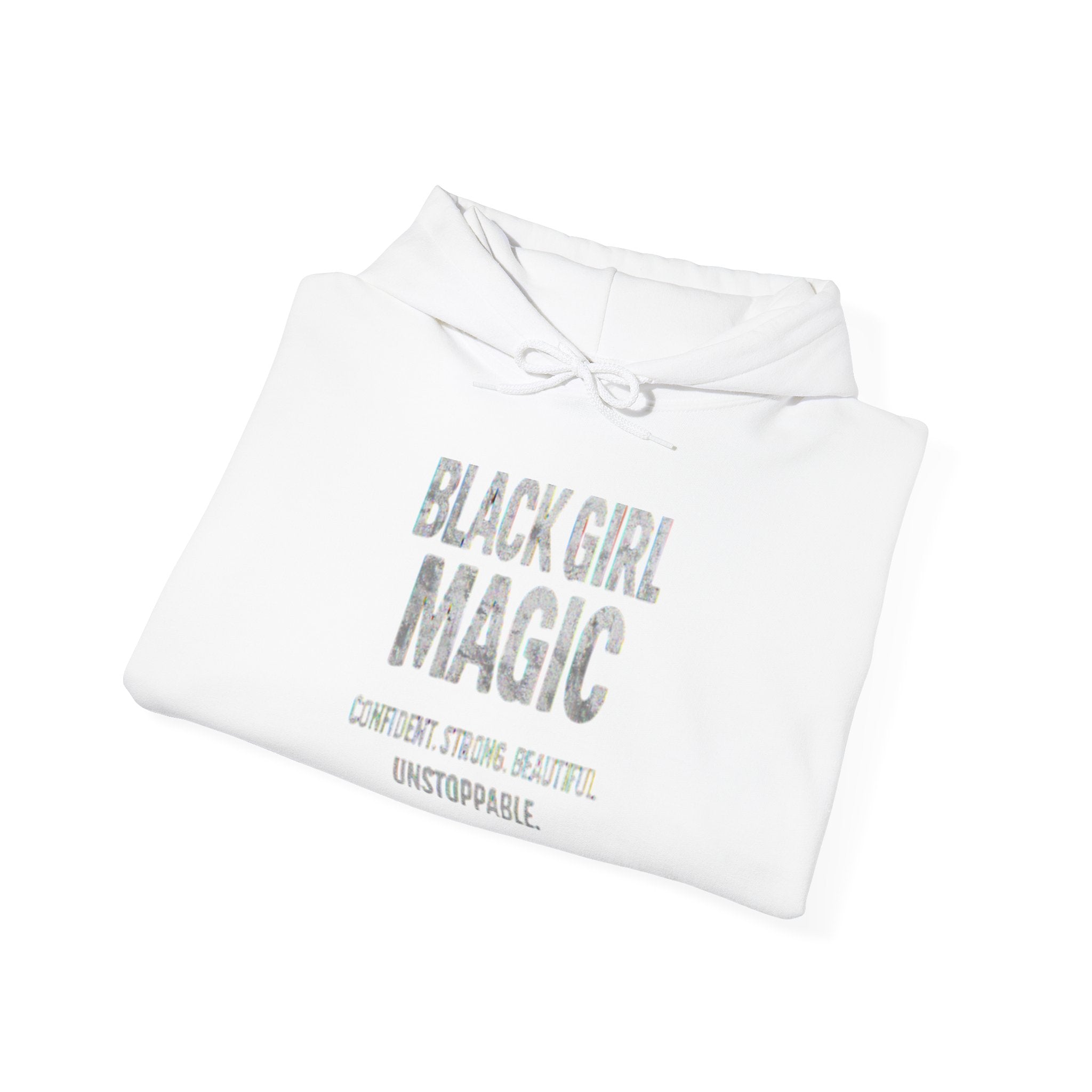 Black Girl Magic text Hoodie | Empowerment Sweatshirt