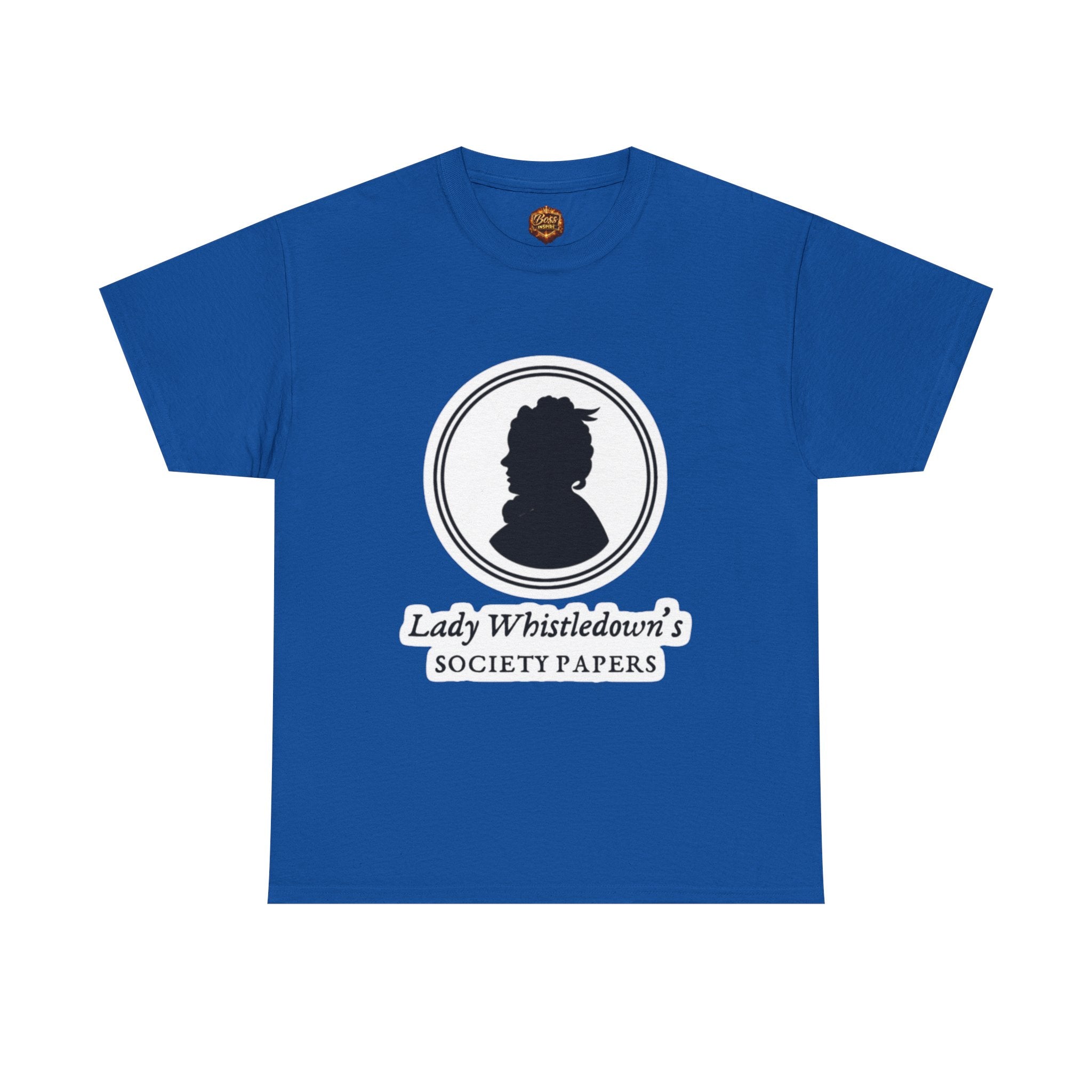 Lady Whistledown's Society Papers Tee — Regency Silhouette Literary Graphic T-Shirt