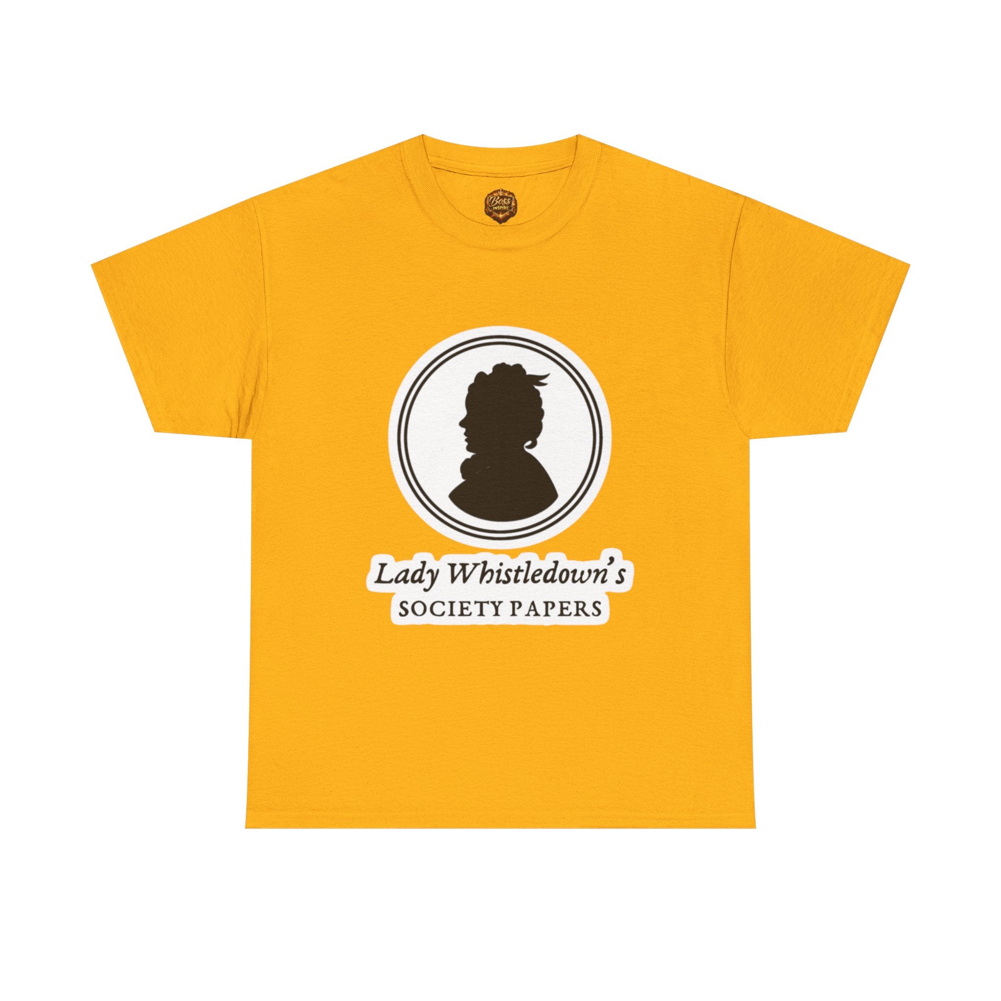 Lady Whistledown's Society Papers Tee — Regency Silhouette Literary Graphic T-Shirt