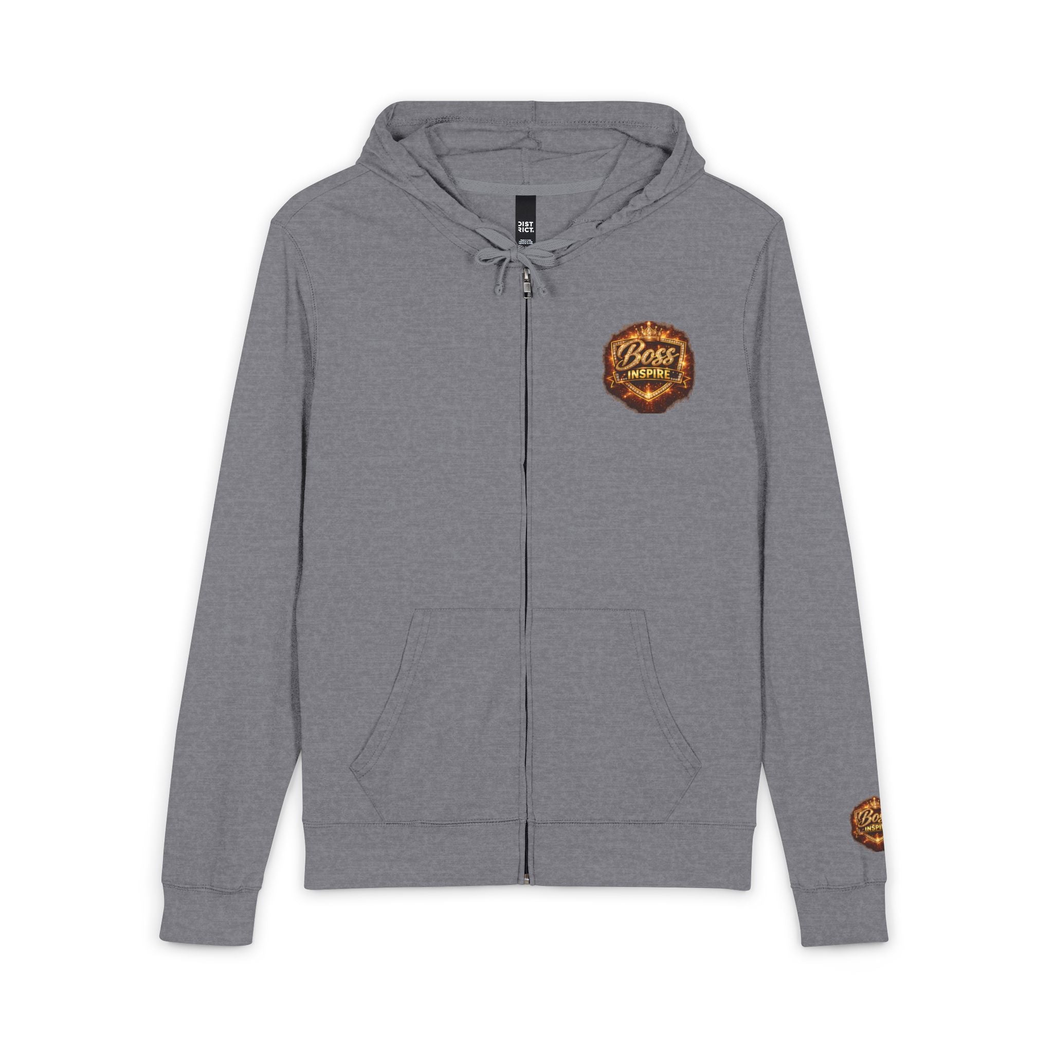 Product of Black History Hoodie | Black empowerment emblem, back graphic