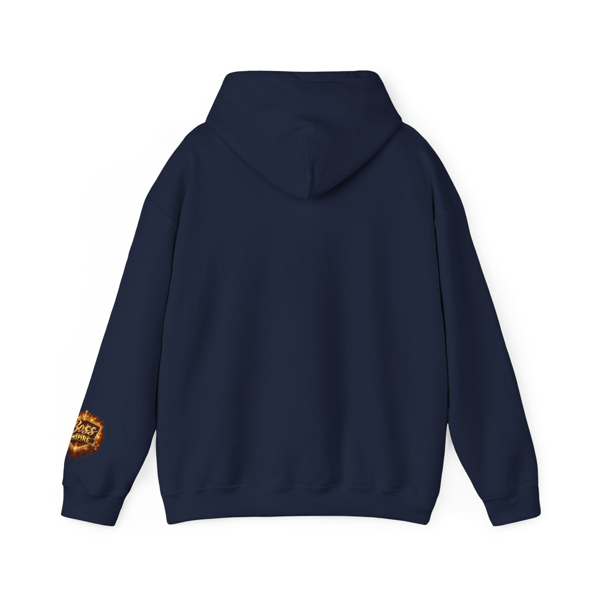 Black King Crown Sweatshirt | Hoodie with 'Lead. Hustle. Win.'