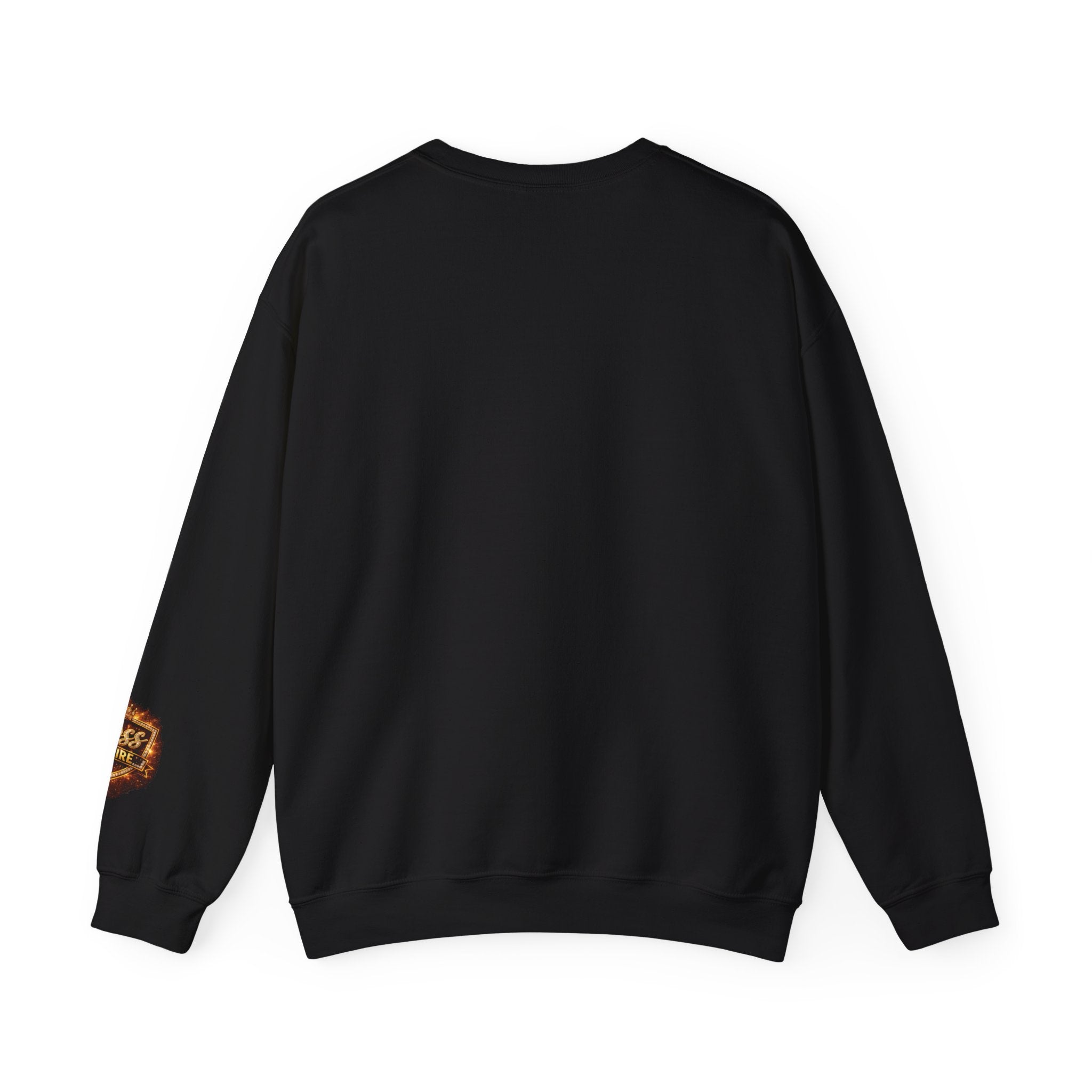 King Hustle Inspire Prayer Pose Sweatshirt | Motivational Urban Portrait