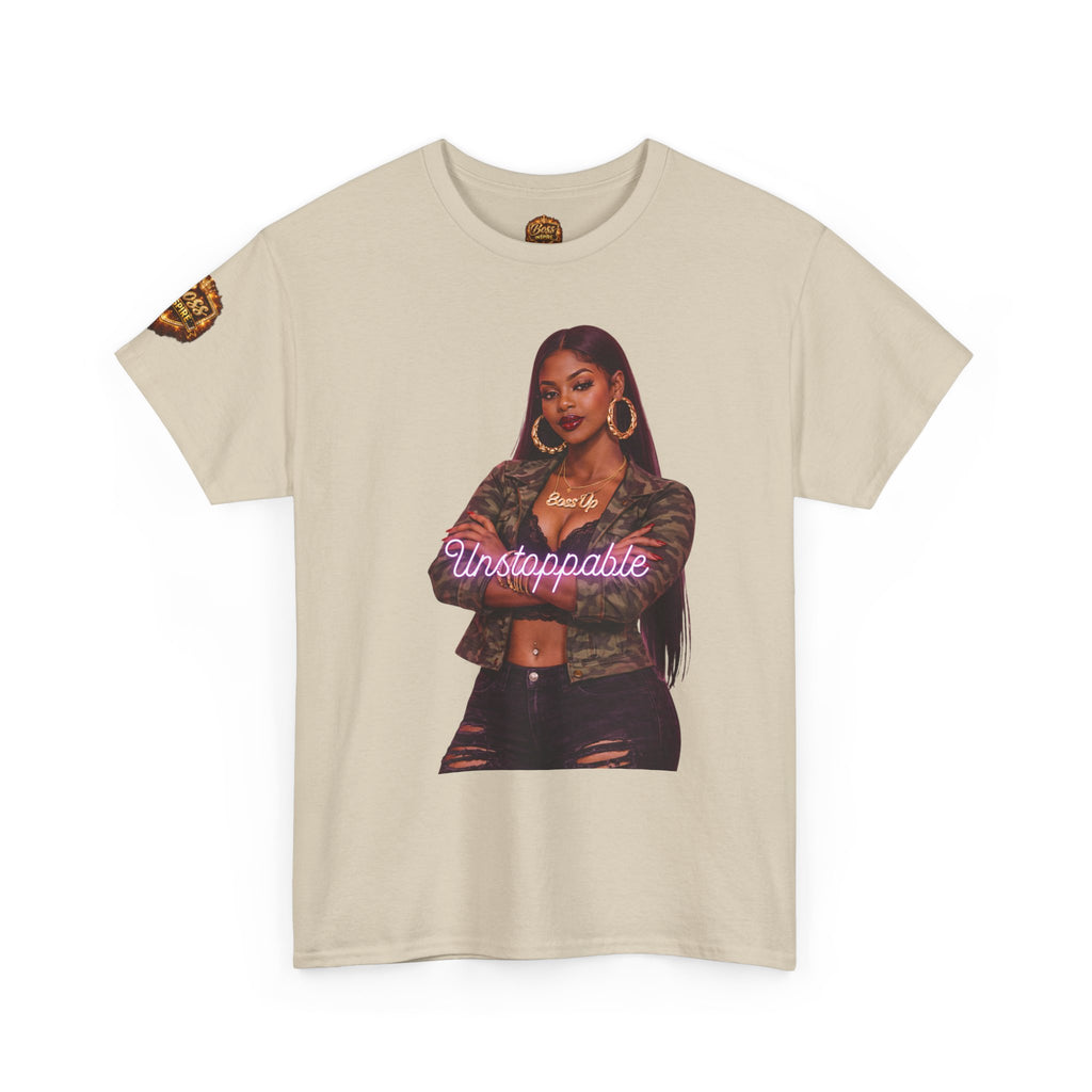 Unstoppable Graphic Tee — Motivational 'Unstoppable' Shirt