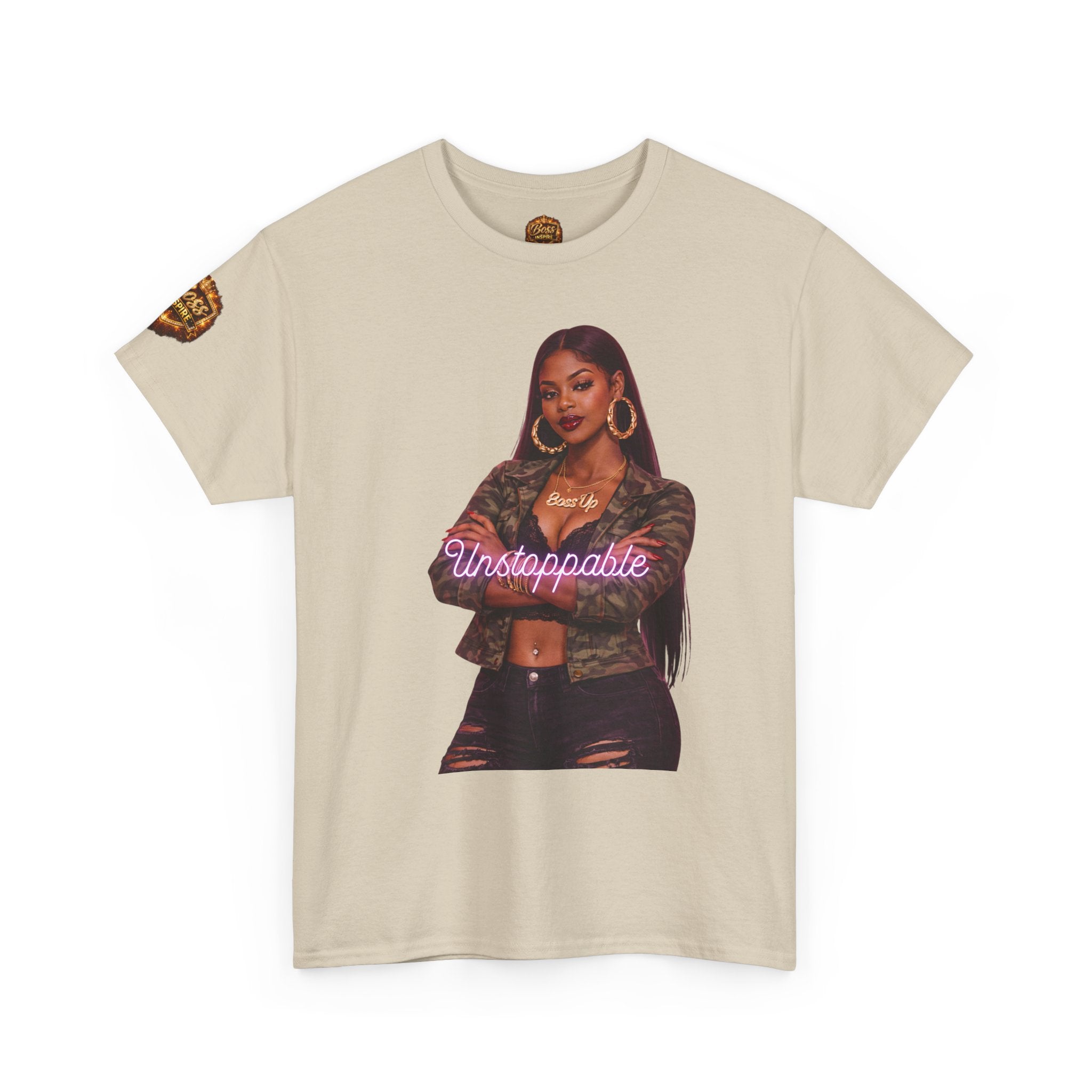 Unstoppable Graphic Tee — Motivational 'Unstoppable' Shirt